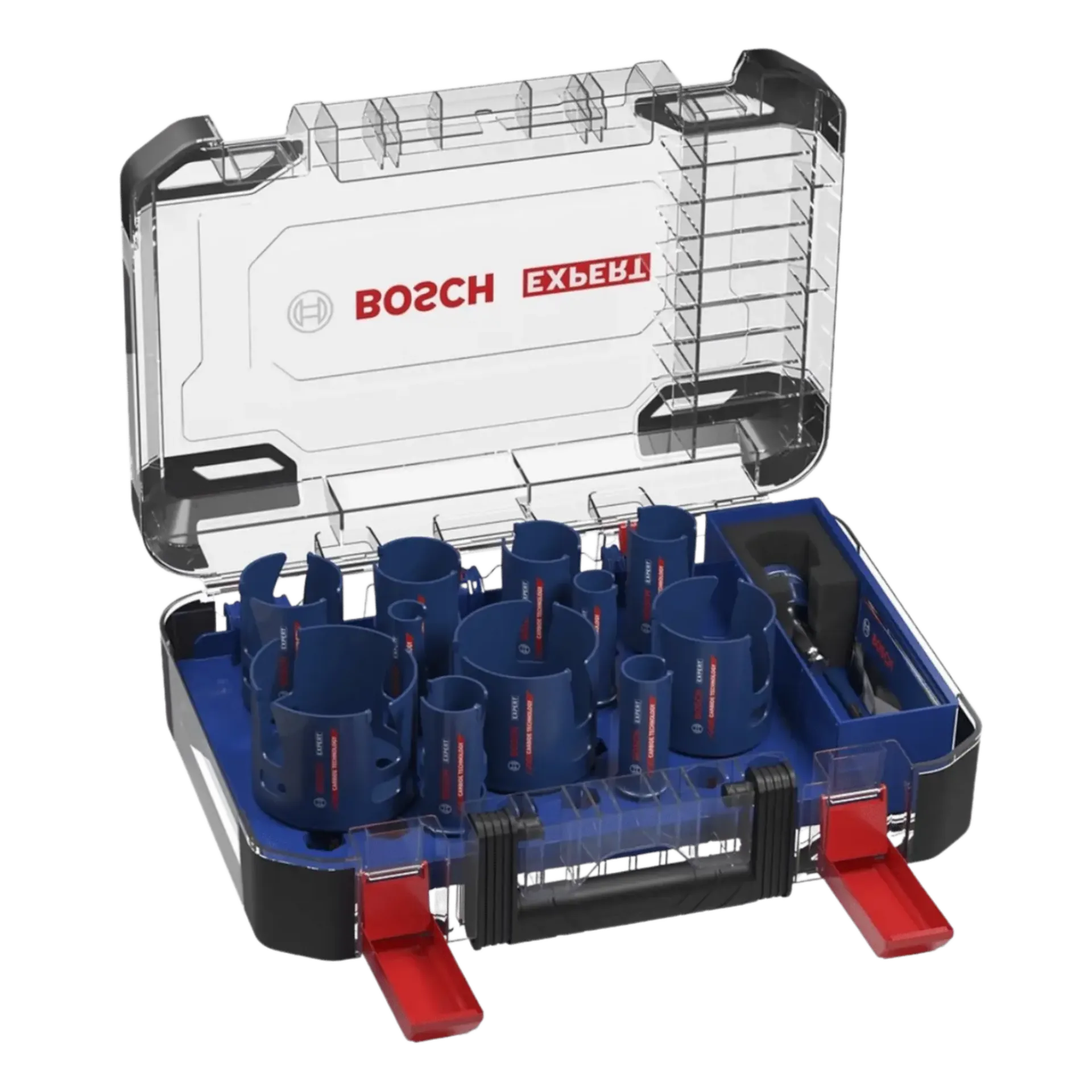 Set (11) gatzagen Ø 20-76 mm Expert construction material Set (11) gatzagen Ø 20-76 mm Expert construction material