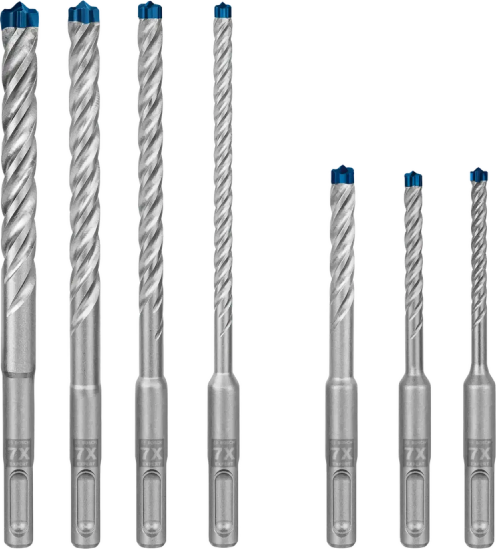 Set (7) SDS-plus hamerboren Expert Plus-7X Set (7) SDS-plus hamerboren Expert Plus-7X