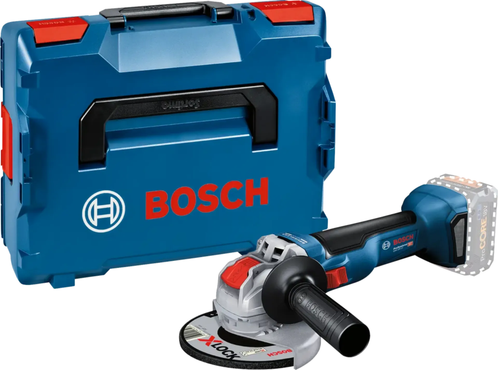 Accu Haakse slijper GWX 18V-10 (excl. accu) 125mm X-Lock Accu Haakse slijper GWX 18V-10 (excl. accu) 125mm X-Lock