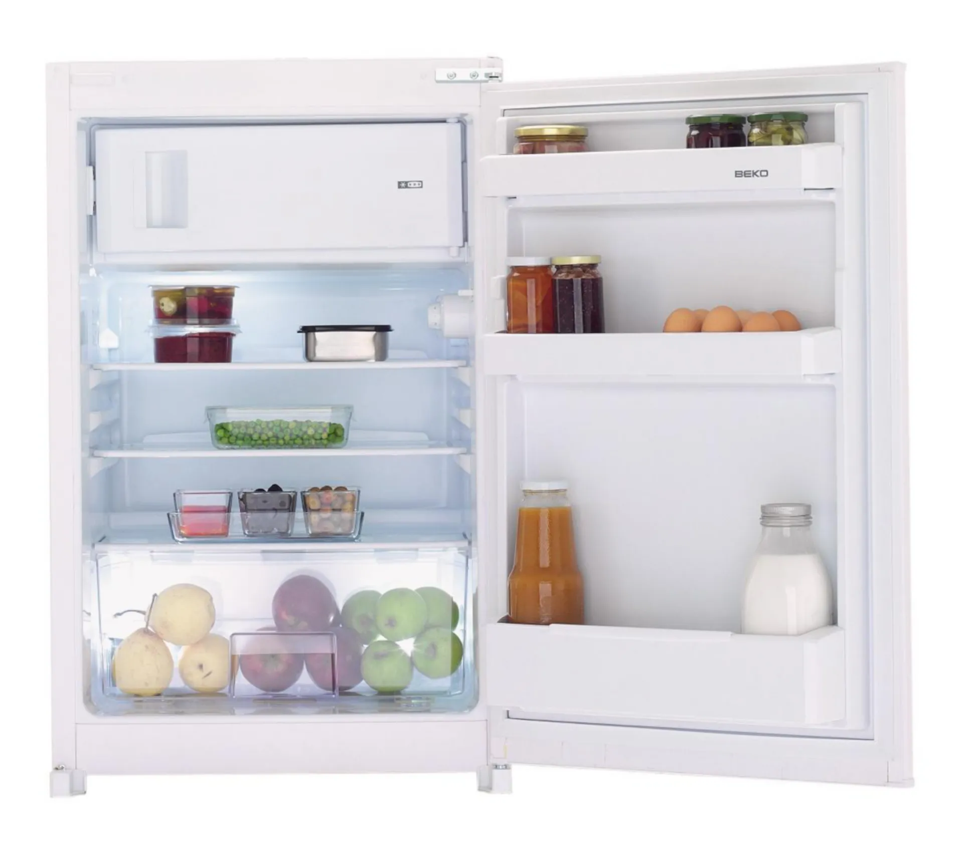 BEKO B1754N Classe énergétique E, Plateau de table intégré - dessus de