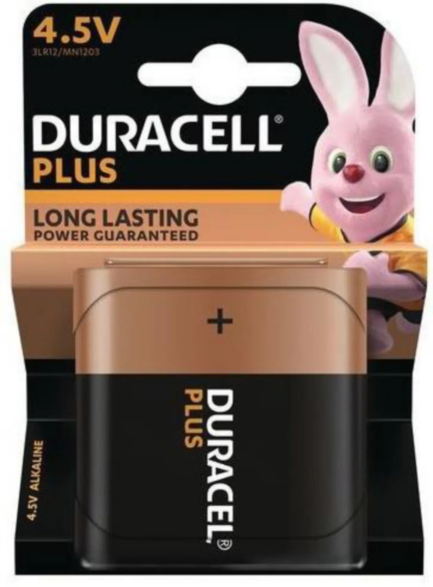 DURACELL ALKA PLUS BATTERIE 4.5V BLISTER 1PC - 3LR12.MN1203.1.NG