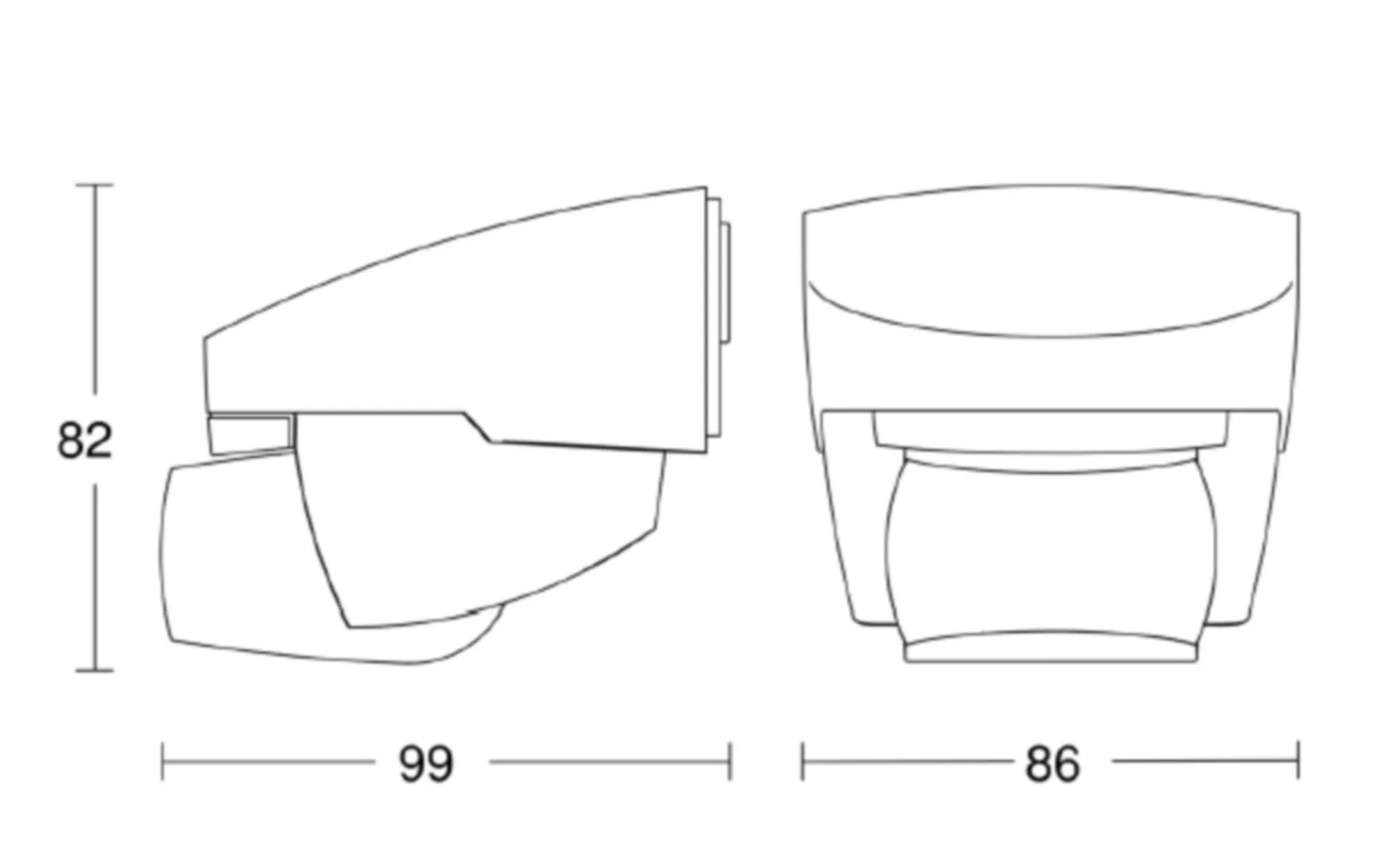DETECTEUR DE MOVEMENT IS140-2 BLANC