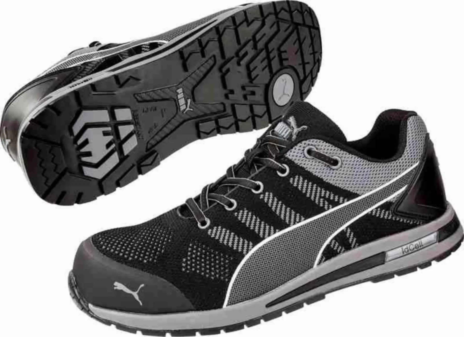 Chaussure de sécurité basse Elevate knit black low s1p ESD HR SRC