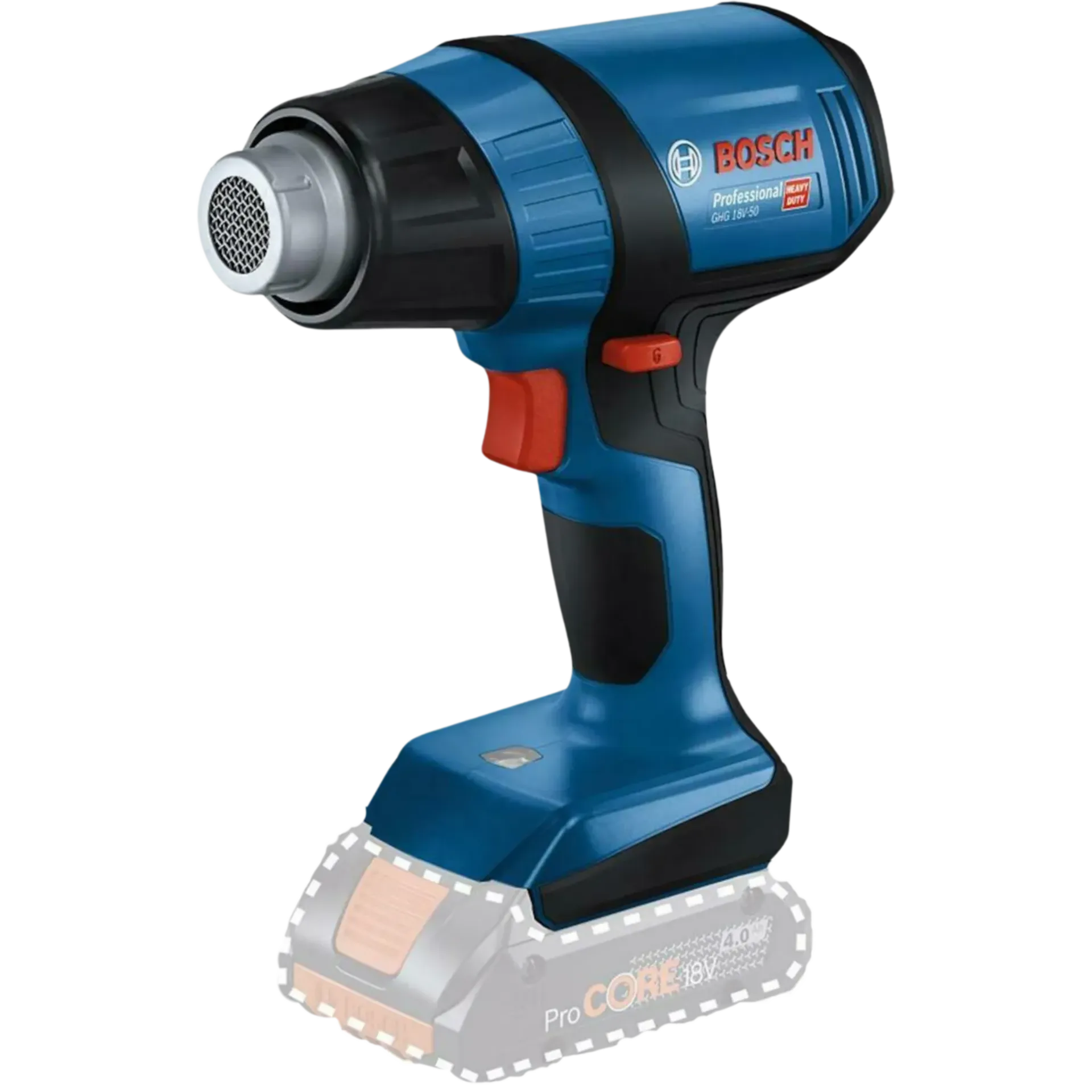 Heteluchtblazer GHG18V-50 (18V, geleverd zonder accu)