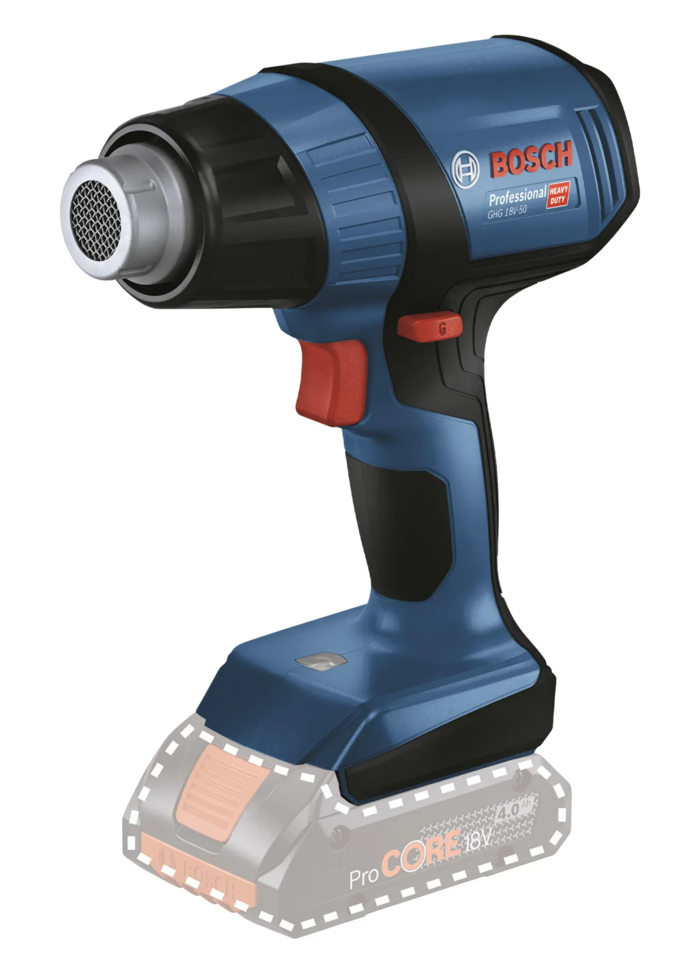 Décapeur thermique GHG18V-50 (18V, livré sans batterie)