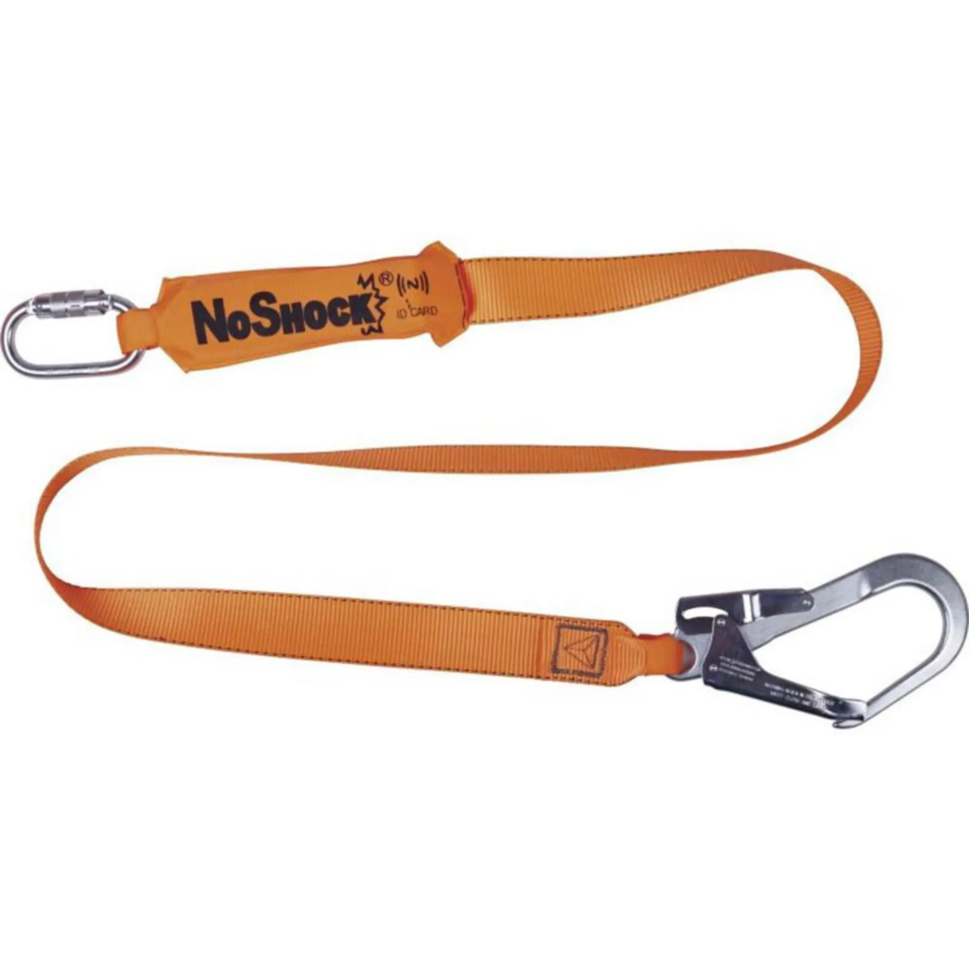 ABSORBEUR DÉNERGIE LONGE SANGLE 2M + 1 CONNECTEUR DOUBLE-ACTION + 1 AM022