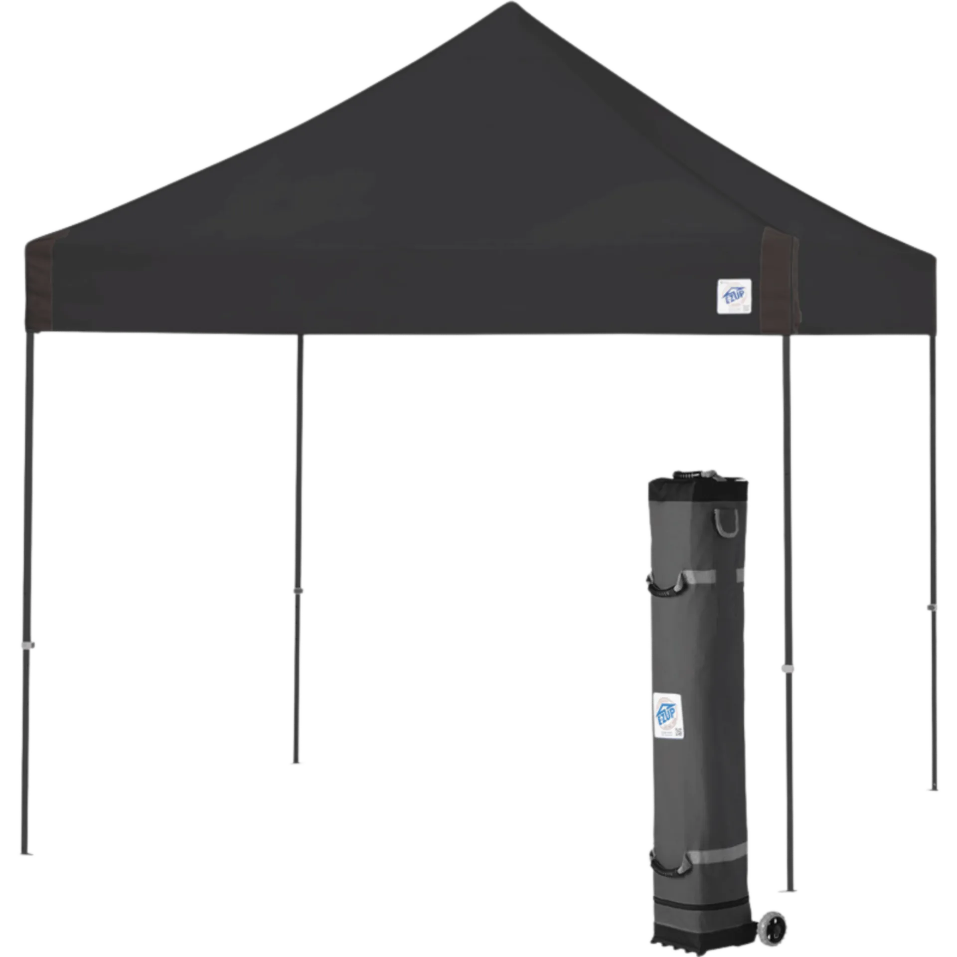 Tente de chantier E-Z UP Vantage noire 3 x 3 m (complet avec sac de transport) - VG3SG10BK Tente de chantier E-Z UP Vantage noire 3 x 3 m (complet avec sac de transport) - VG3SG10BK