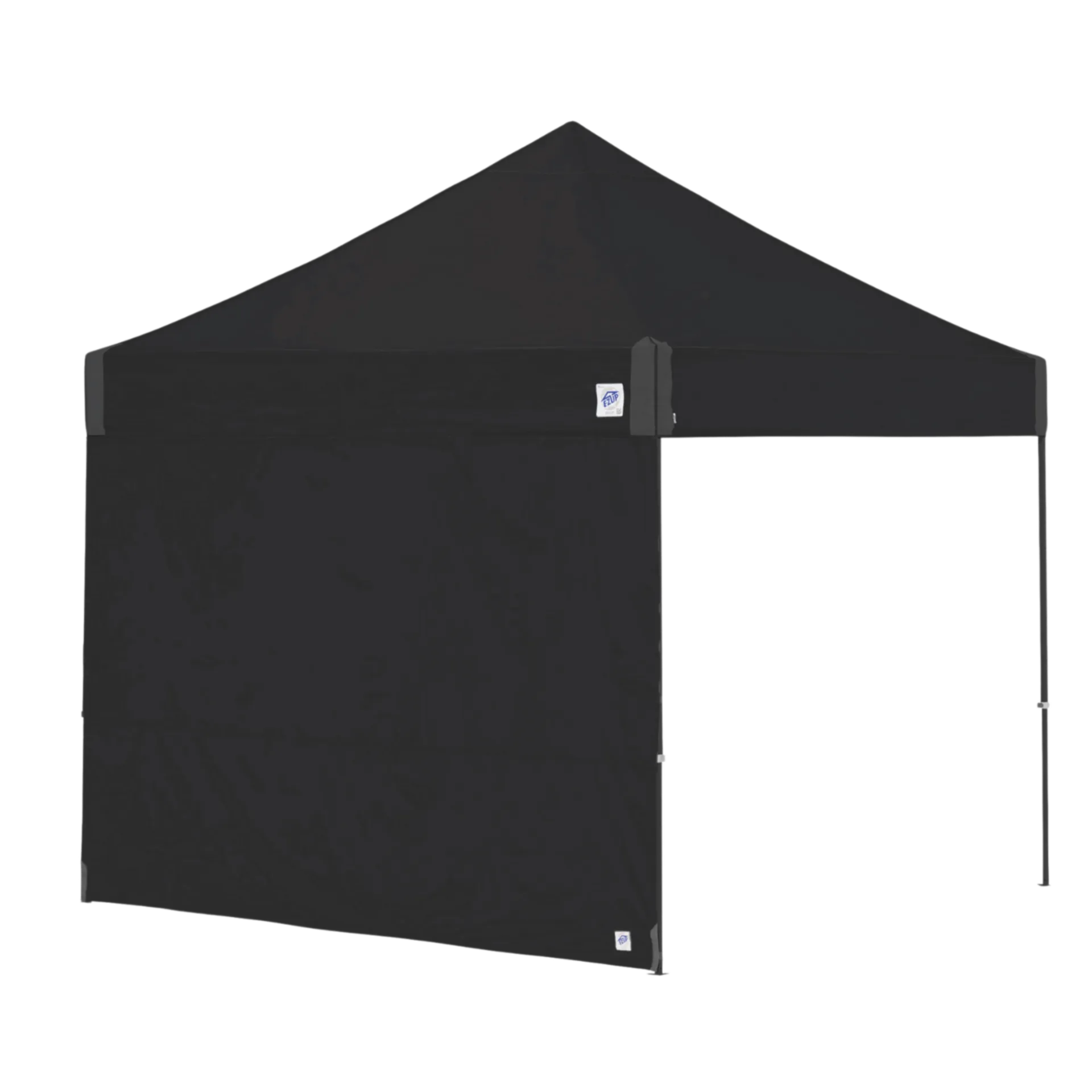 Panneau latéral pour tente de chantier E-Z UP Vantage noir & STROXX - SW3BK10SLGY