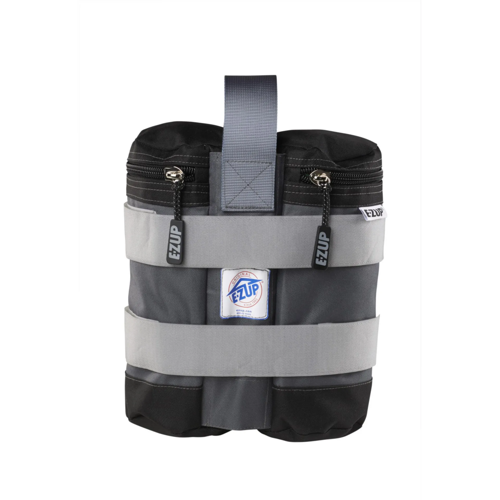 E-Z UP WB3SGBK4 set de 4 sacs de poids gris/noir (11,3 kg par pièce)