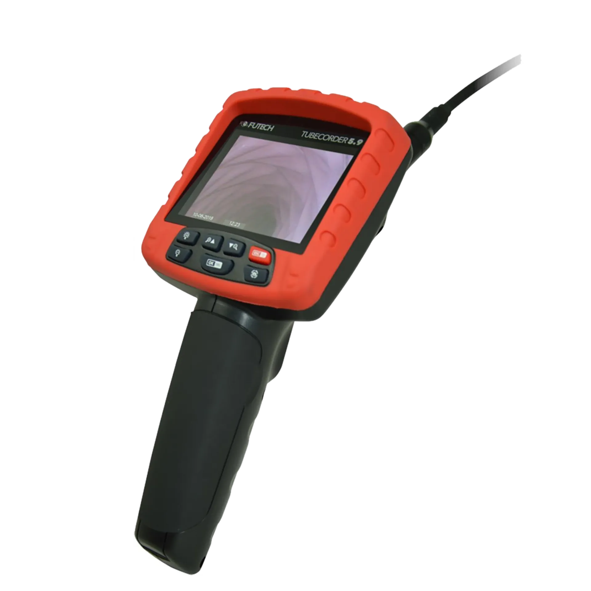 Futech Tubecorder 5.9 Caméra d'inspection 635.059 (écran TFT 3,5 pouces, sonde 9 mm)