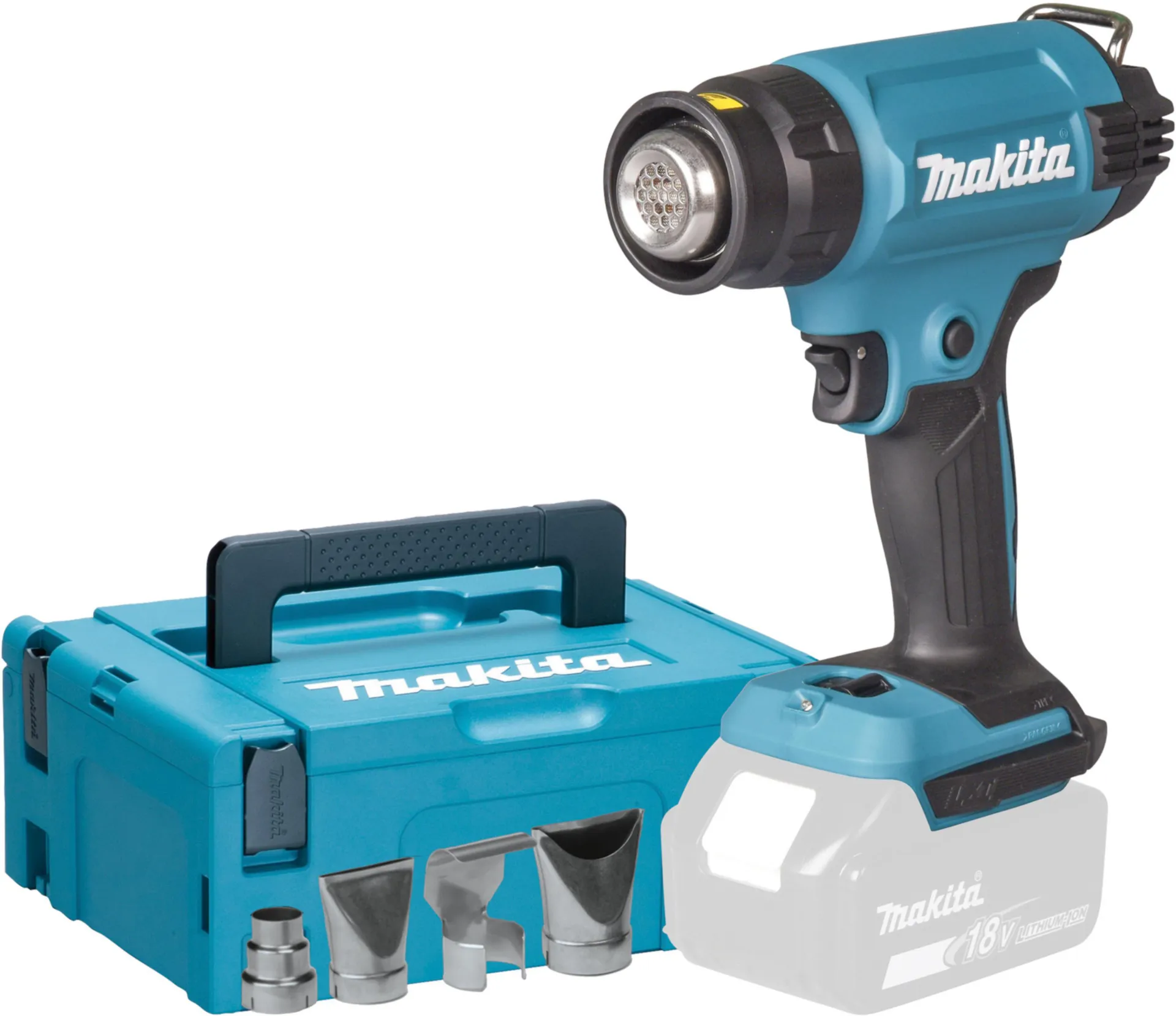 Makita DHG181ZJ Pistolet à air chaud sur batterie (18V, sans batterie)