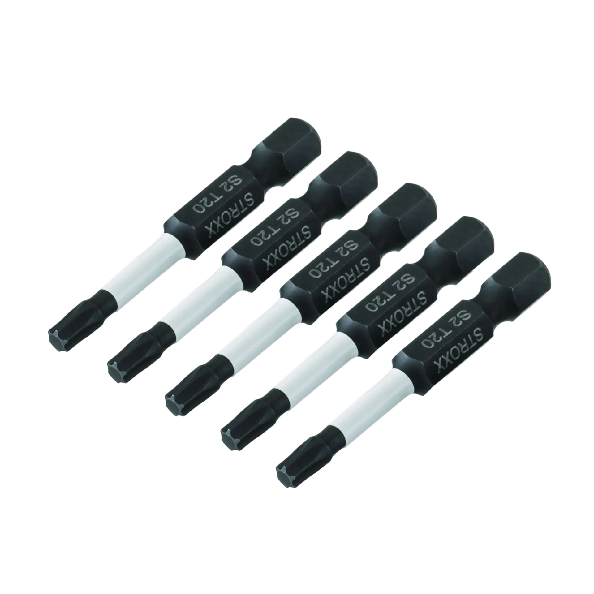 Impact bits TX20 1/4" wit STROXX