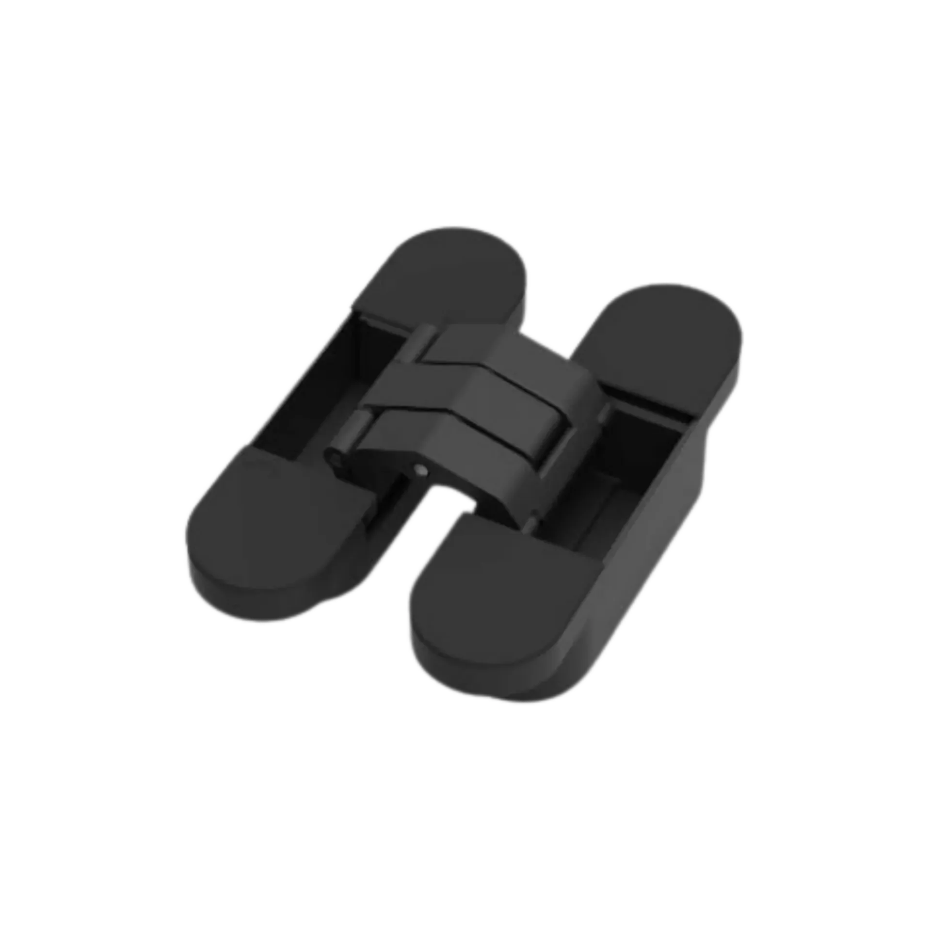 Charnière invisible Invisible Tyo jusqu'à 80kg GS/DS Noir mat Txt9005 Charnière invisible Invisible Tyo jusqu'à 80kg GS/DS Noir mat Txt9005