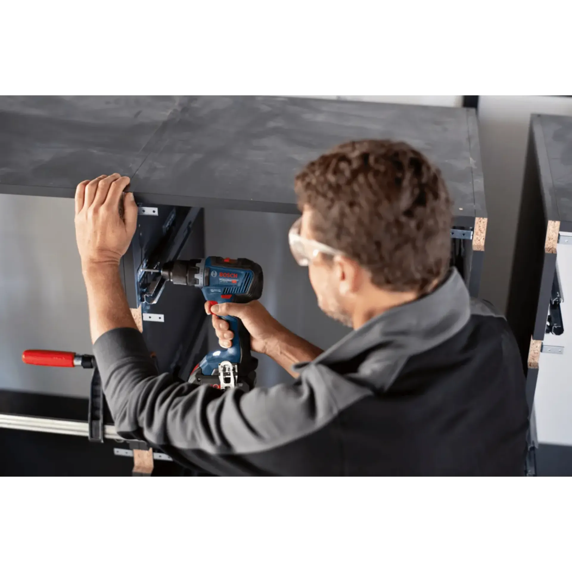 GDX 18V-200 / GSR 18V-55 Accu Combiset 18V (2 x 4.0Ah Li-ion, Incl. Lader & L-Case)