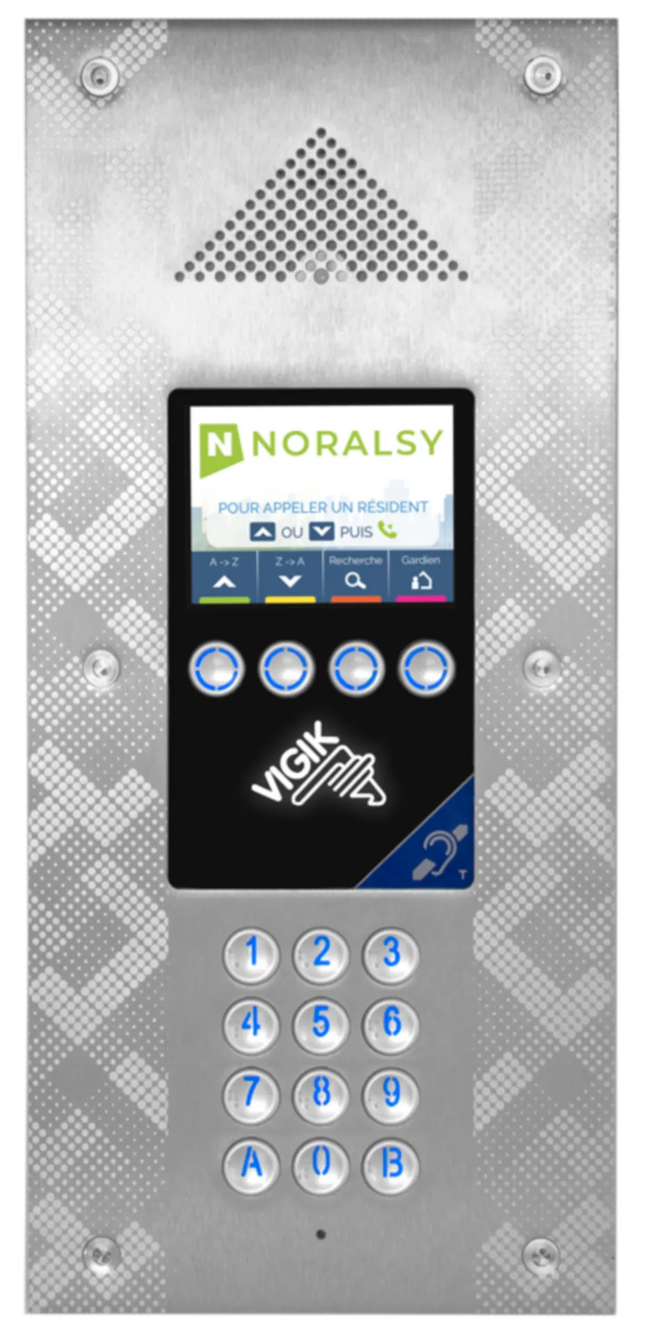 BUITENPOST 4G PRO V2 IN RVS TP4G-01 RVS INBOUW