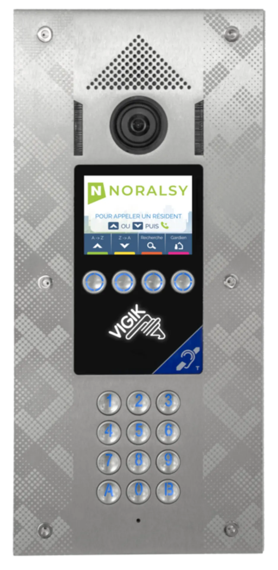 BUITENPOST 4G PRO V2 IN RVS TP4G-11 RVS INBOUW