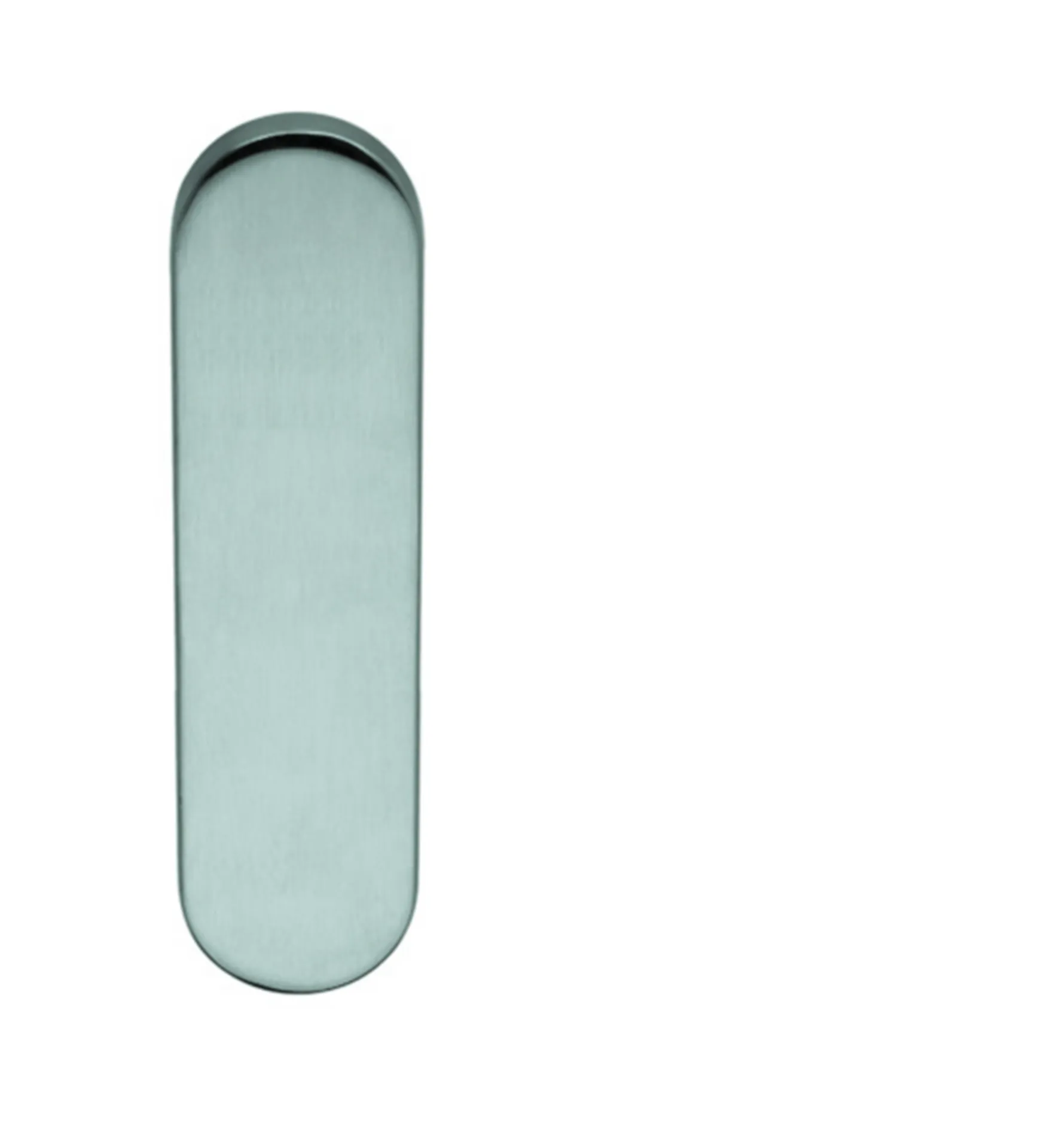 AFDEKSCHILD ARTITEC 97821 PL (STK)VOOR KORTSCHILD AFG. 45X170MM PC72MM RVS MAT