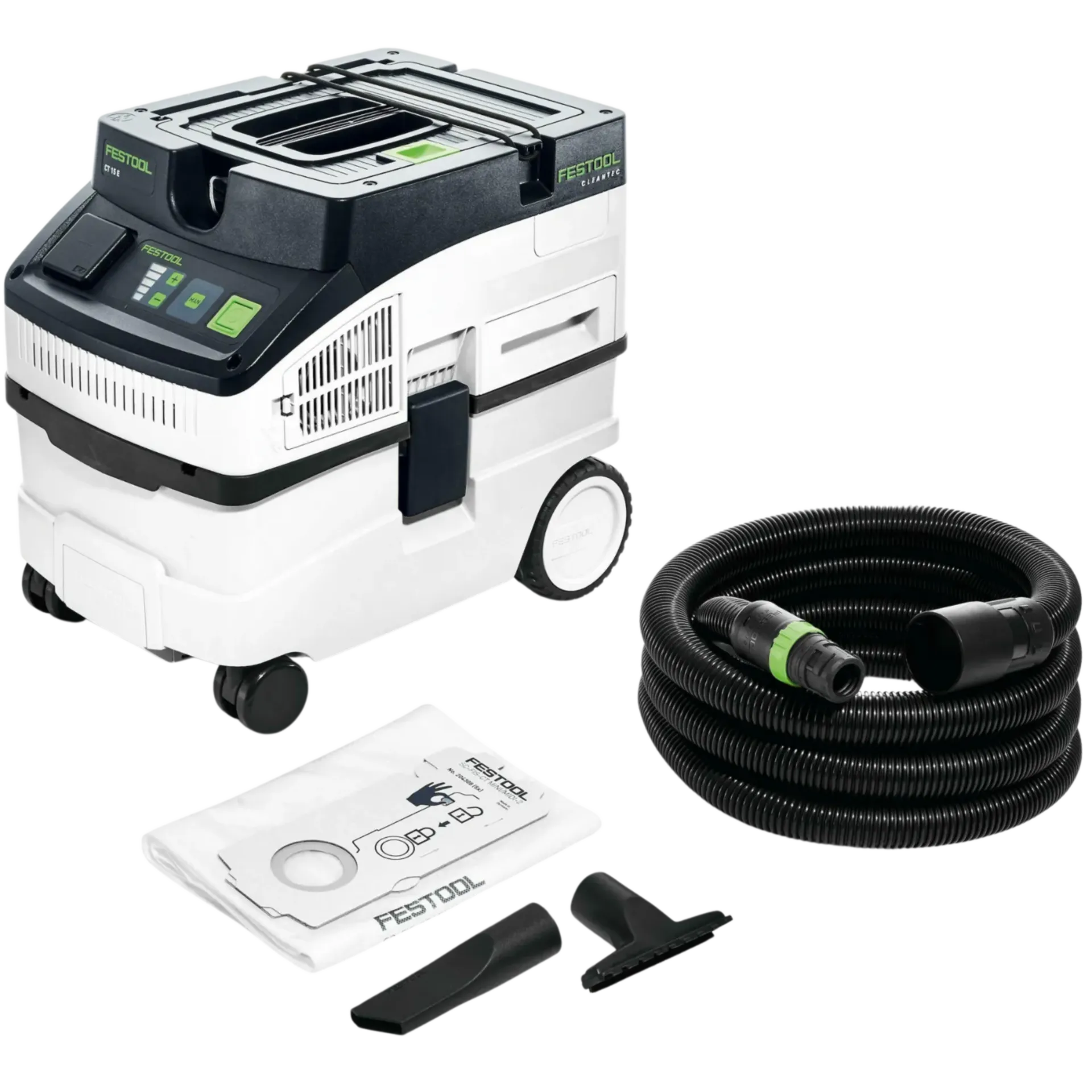 Aspirateur eau et poussière Cleantec CT 15 E