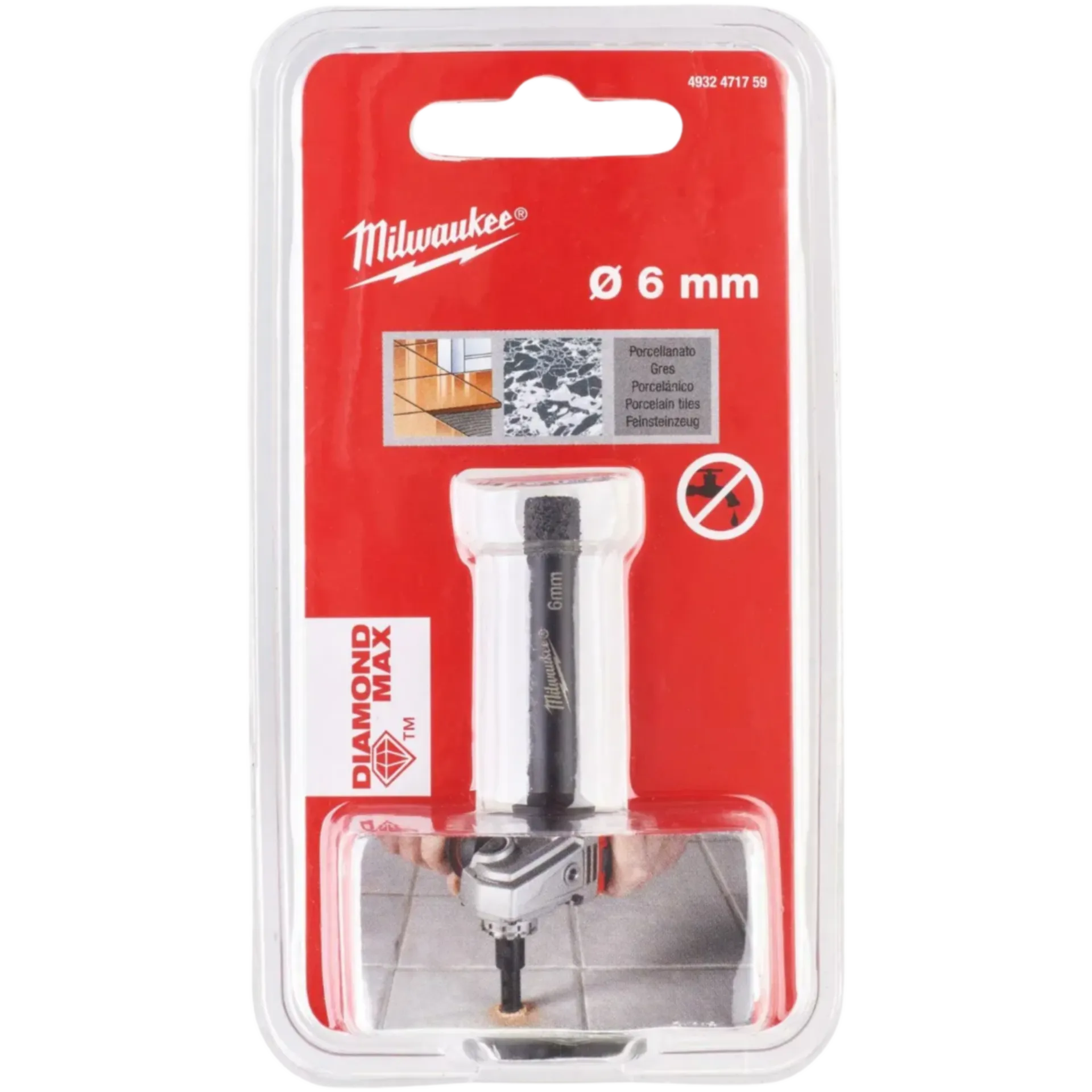 Diamond Max M14 Diamantboor Ø 6 mm