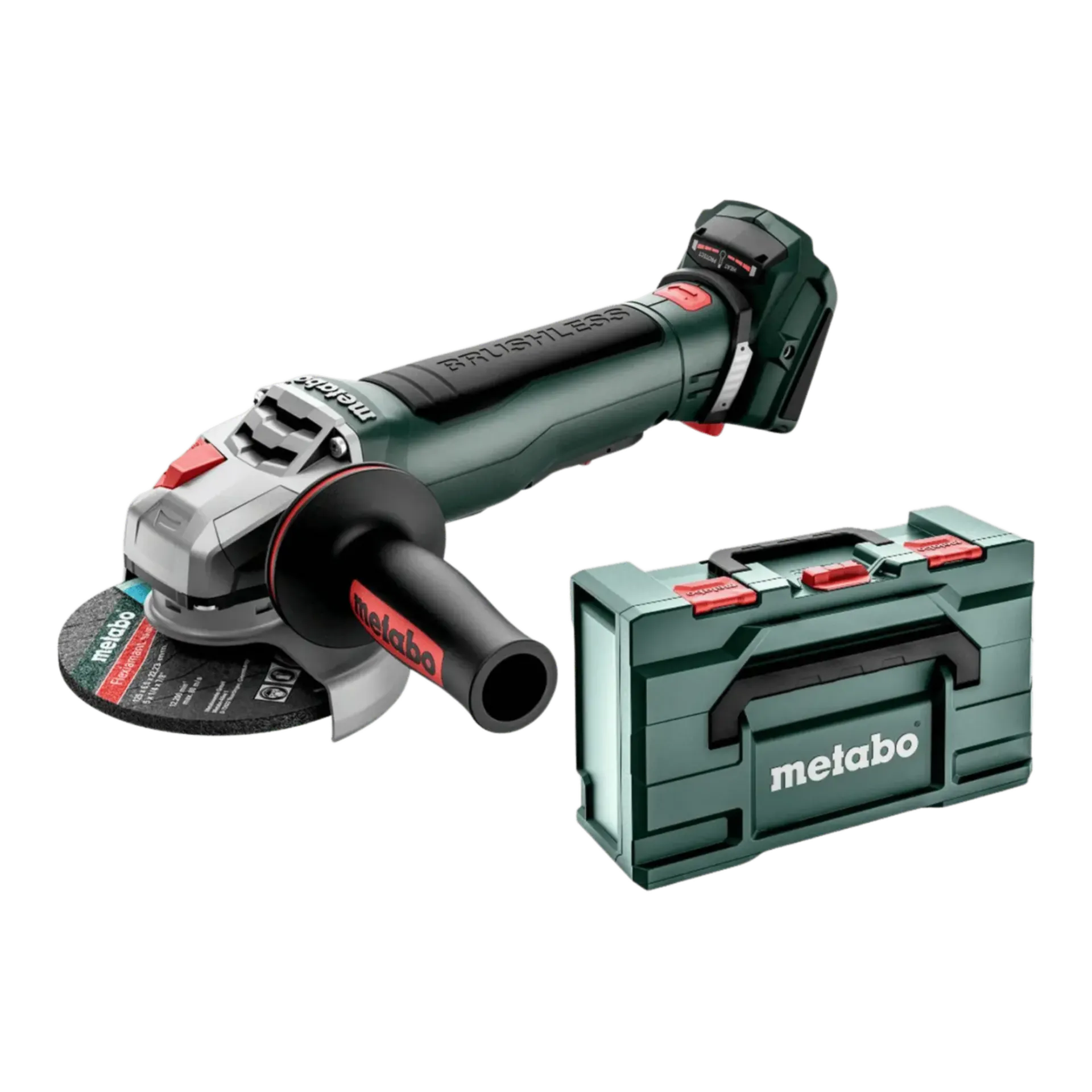 Accu haakse slijper WPB 18 LT BL11-125 QUICK (18V – geleverd zonder accu) Accu haakse slijper WPB 18 LT BL11-125 QUICK (18V – geleverd zonder accu)