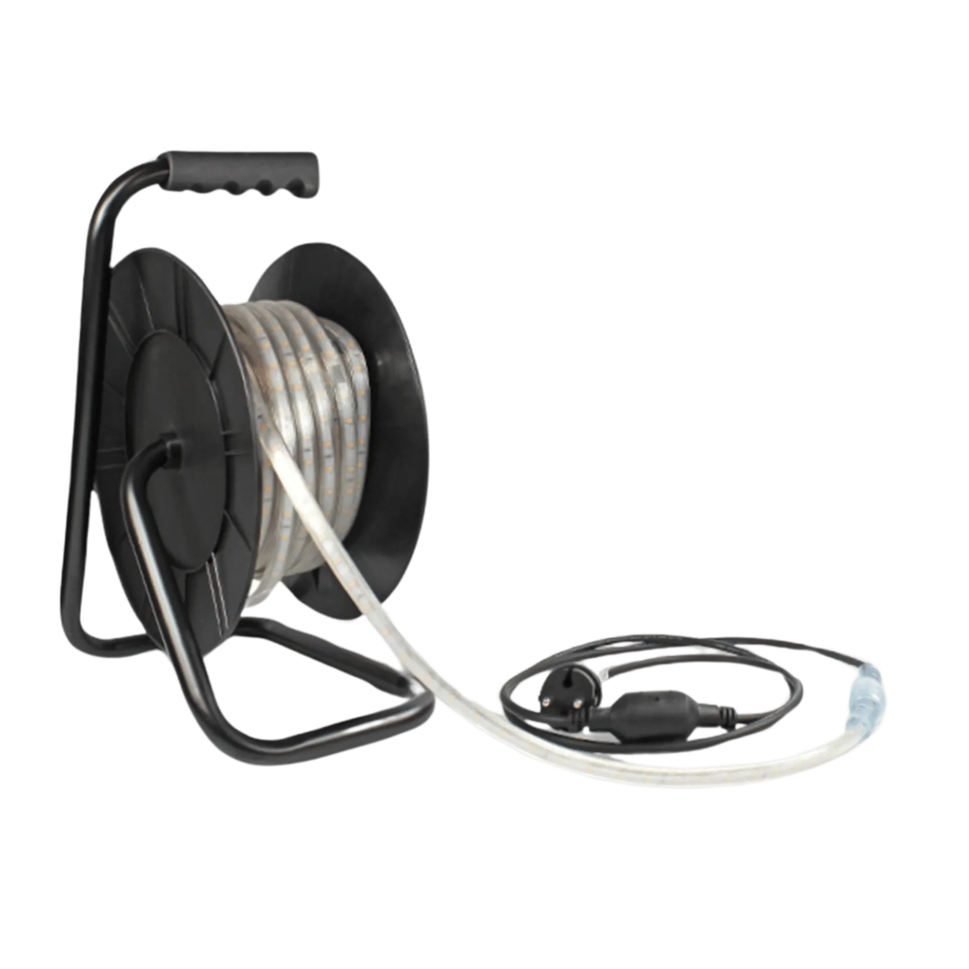 Ledstrip Eco 10m/roll drum/powercord - 051.LSED10PC