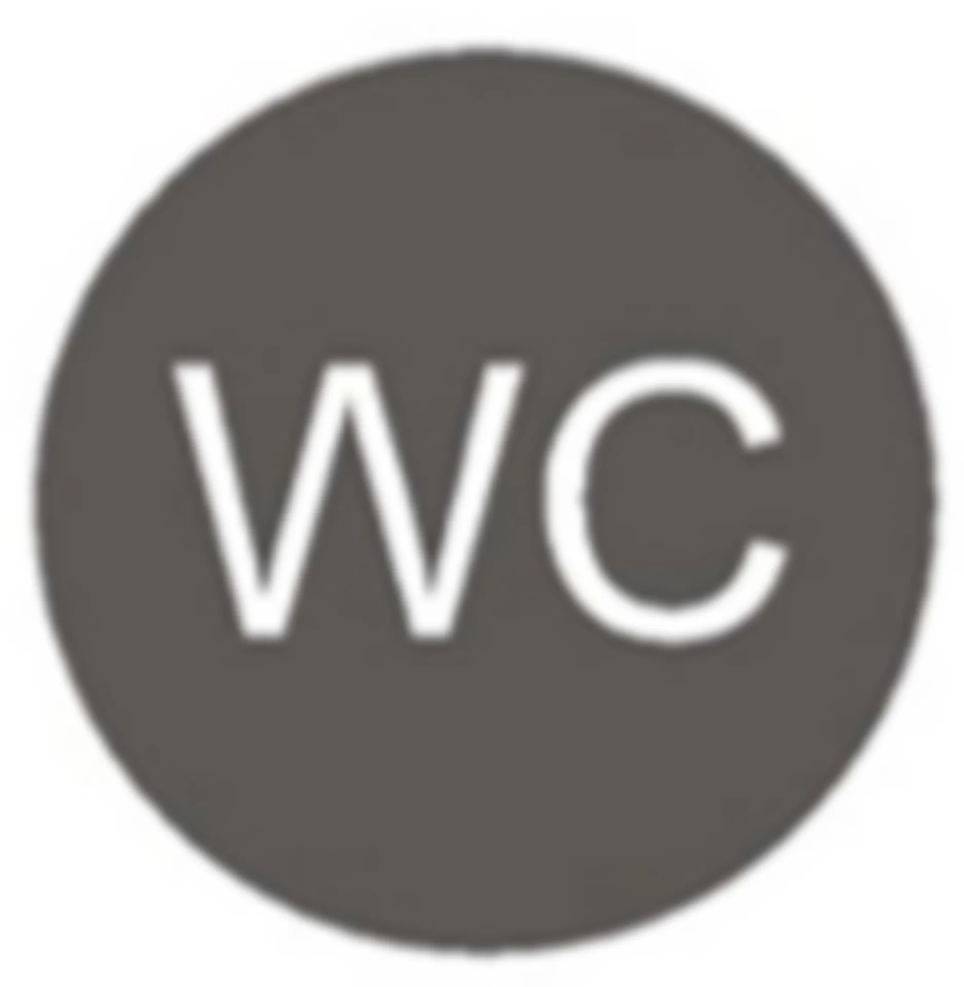 PICTOGRAMME WC INOX