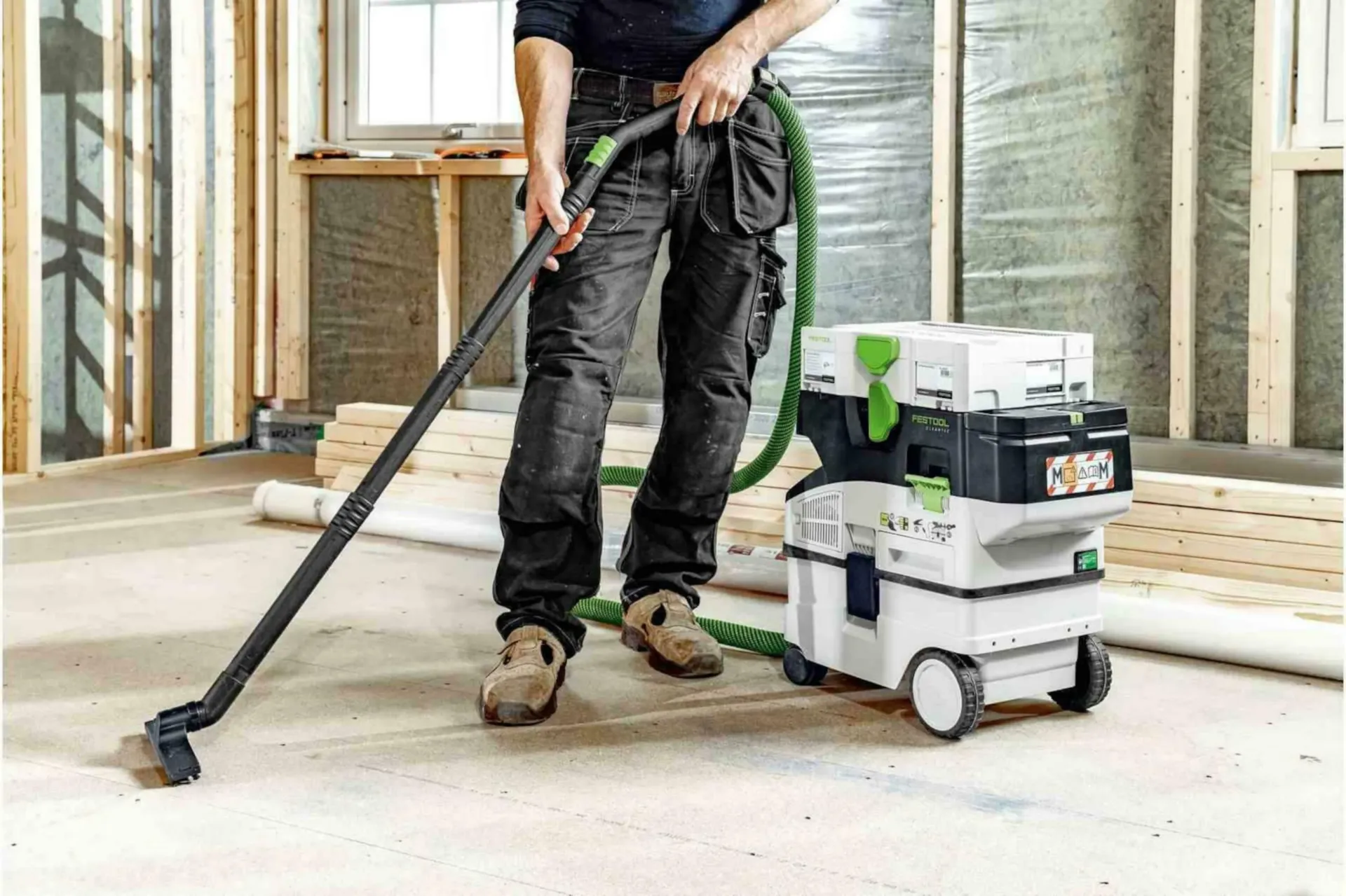 Aspirateur à poussière et à eau sans fil Cleantec CTMC MIDI I-Basic