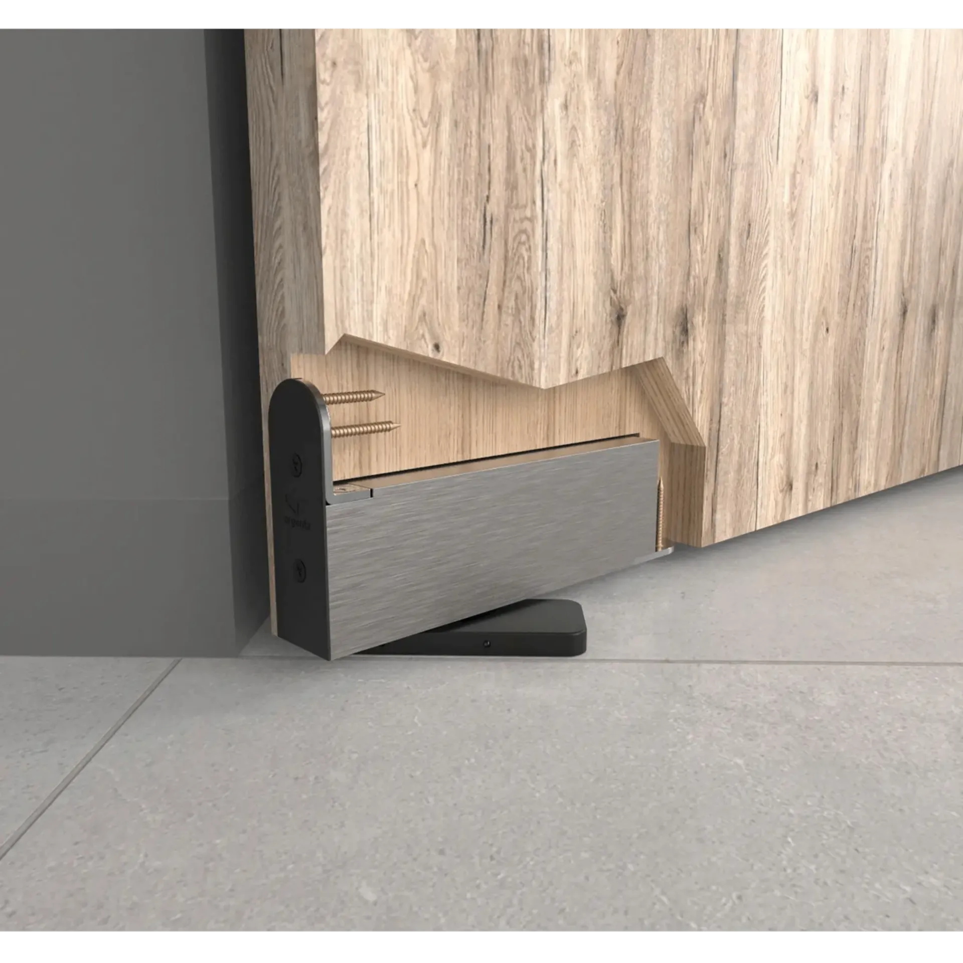 Charnière pivotante invisible Pivotica Pro E100 FM F90 Noir