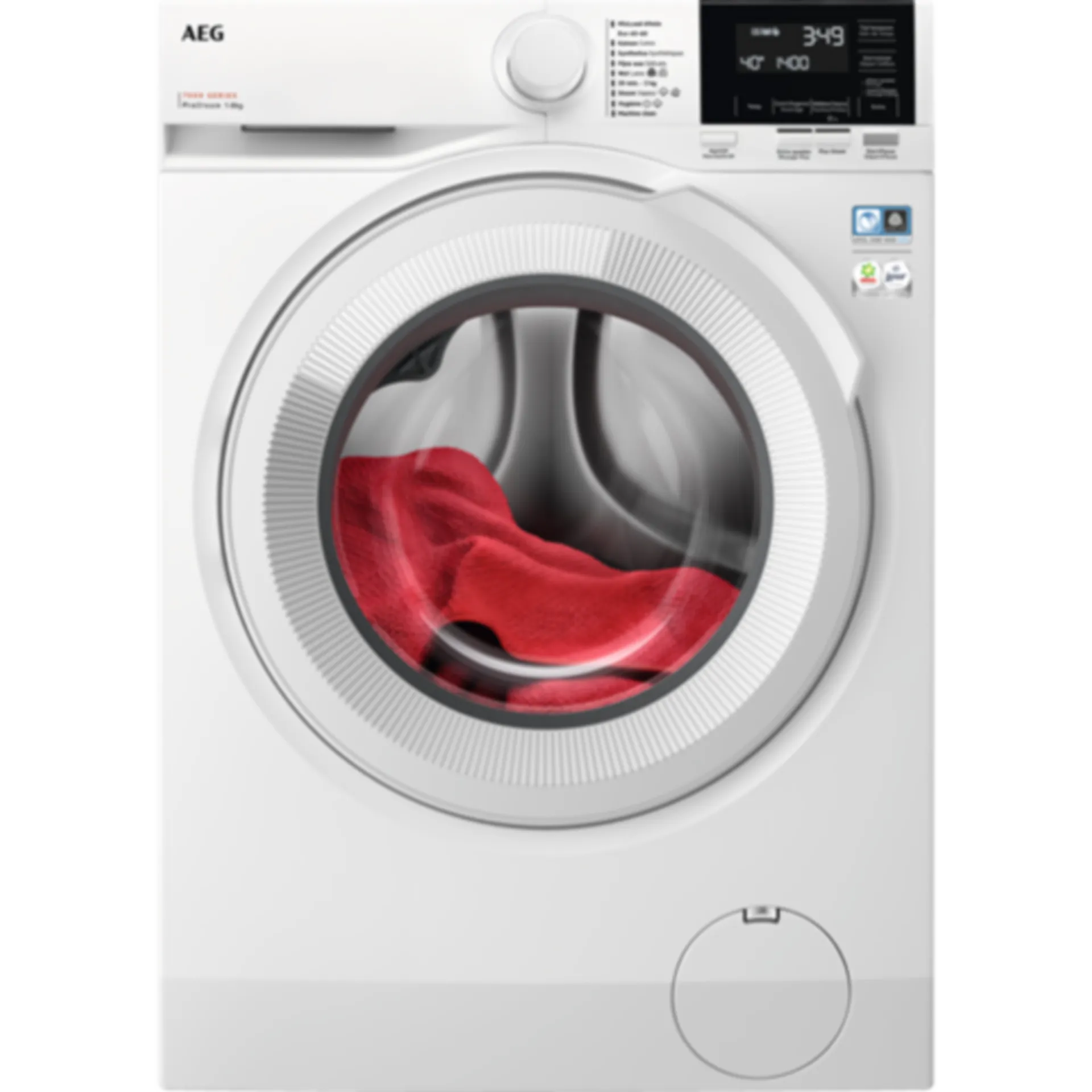 LR73R862 Lave-linge (8 kg, 1600 tr/min, ProSteam, classe énergétique A)