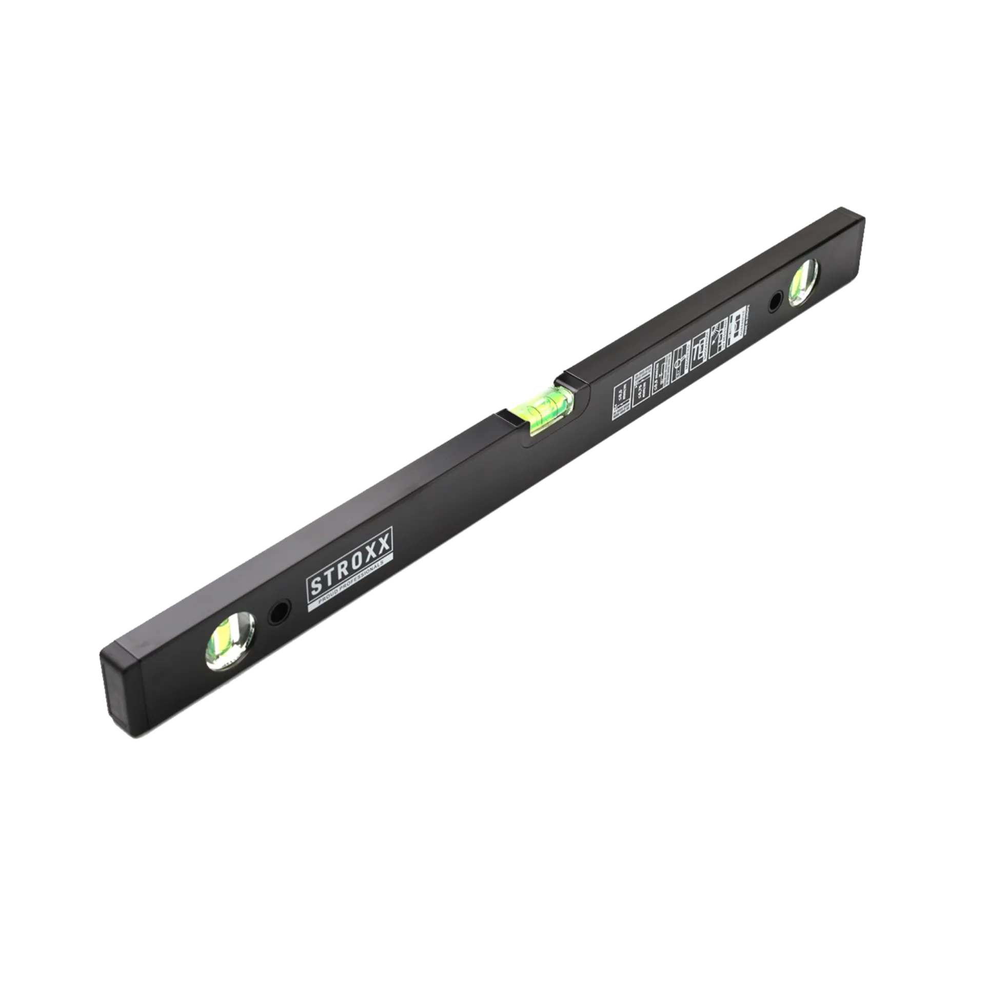 Waterpas met handgrepen - 3 libellen - 1800 mm