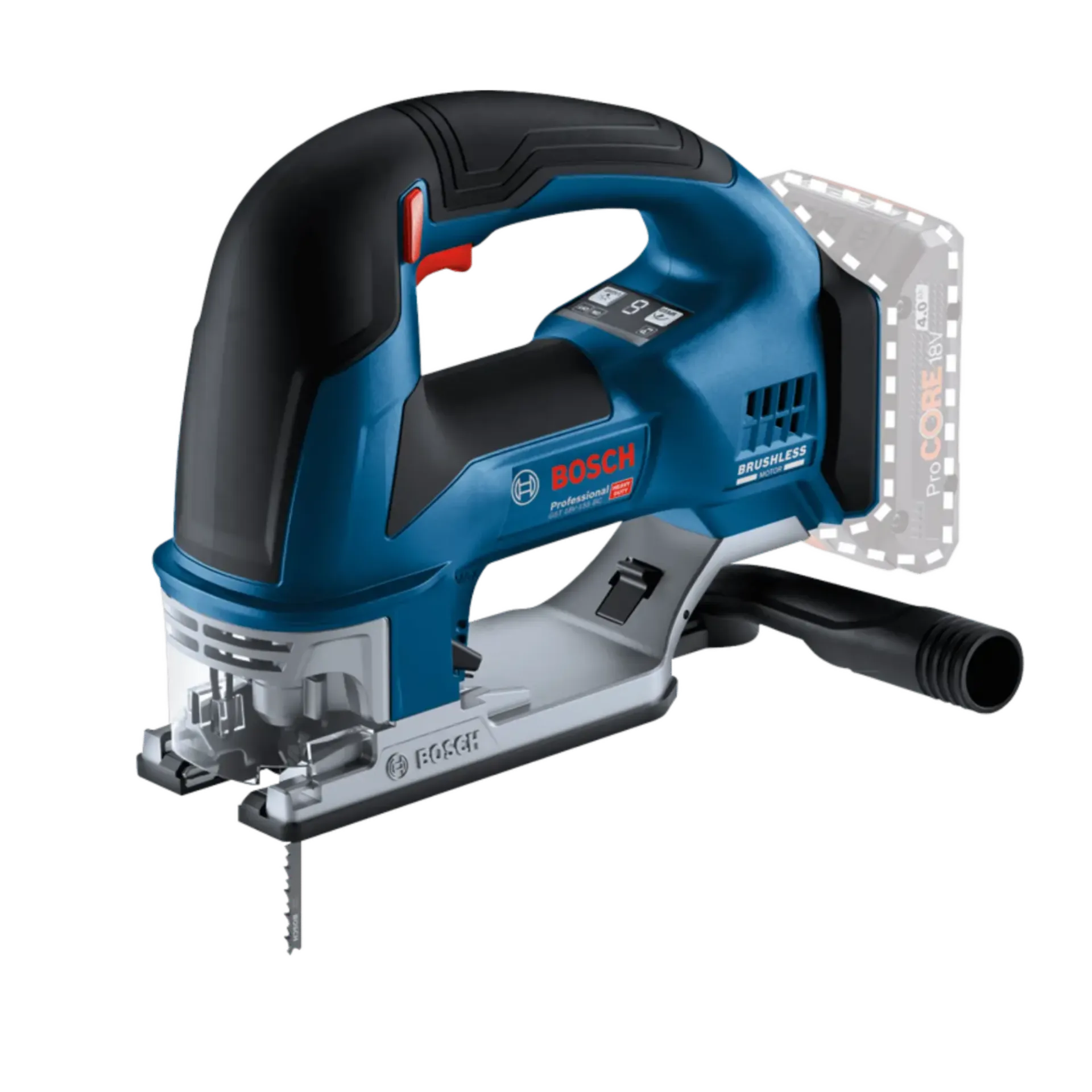 Accu decoupeerzaagmachine GST 18V-155 BC (geleverd zonder accu en lader) - 06015B1001