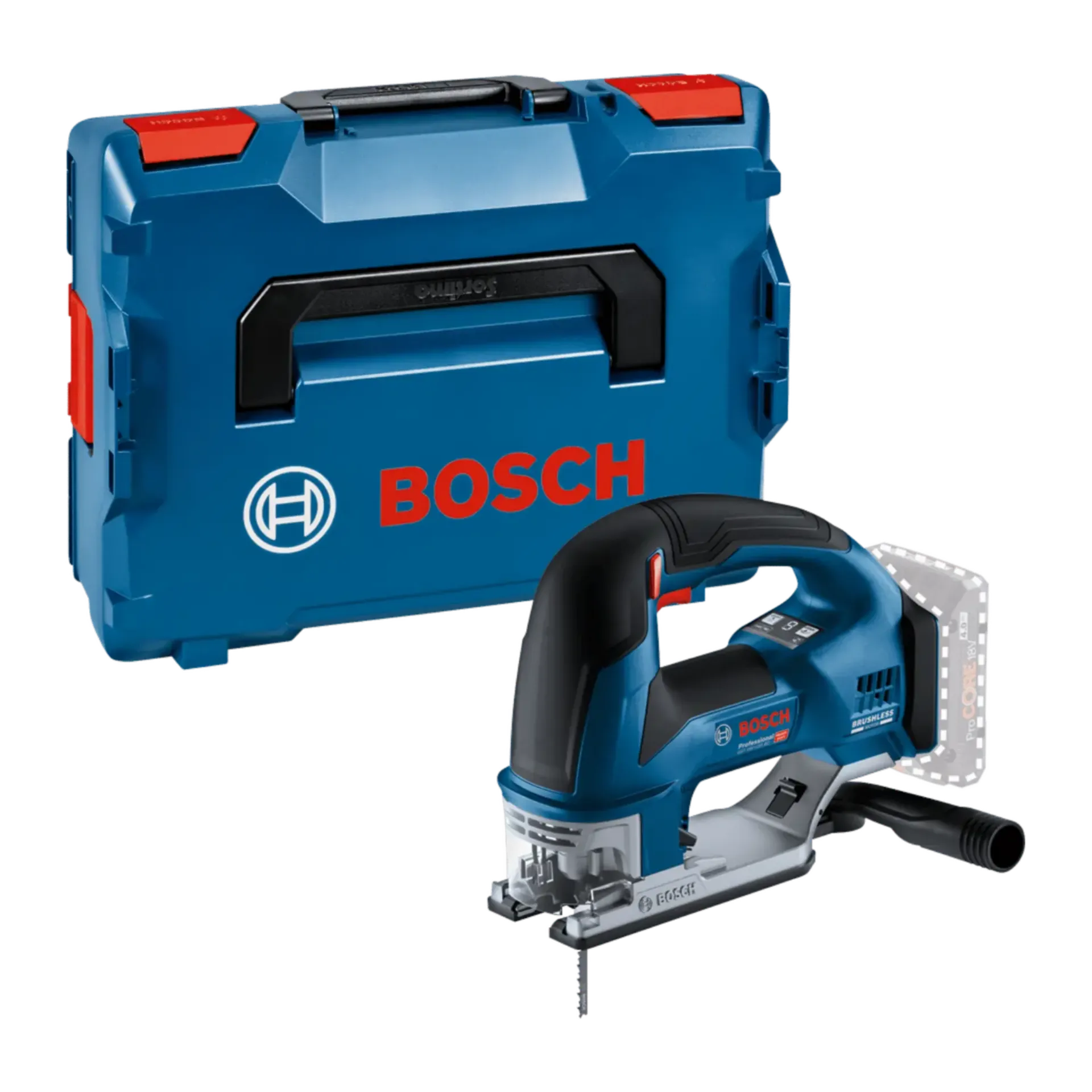 Accu decoupeerzaagmachine GST 18V-155 BC (geleverd zonder accu en lader) - 06015B1001 Accu decoupeerzaagmachine GST 18V-155 BC (geleverd zonder accu en lader) - 06015B1001