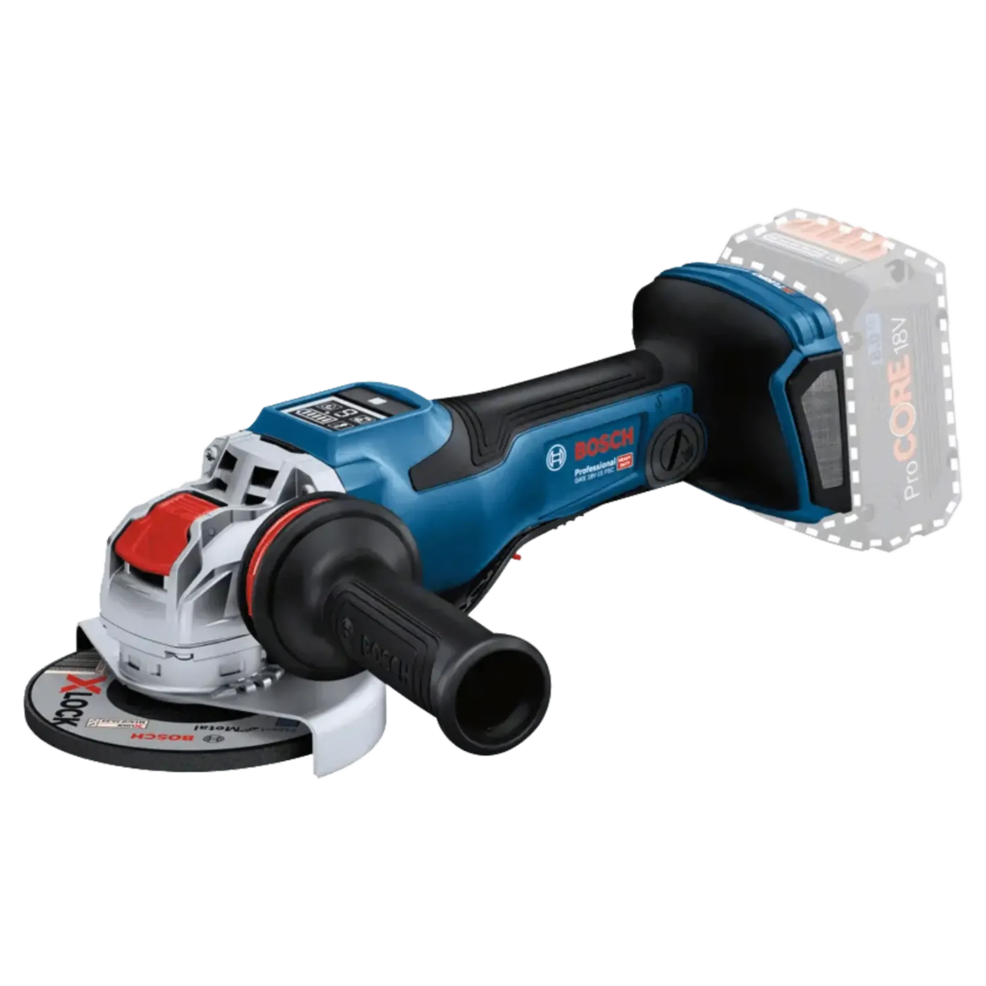 Accu haakse slijpmachine GWX 18 V-15 PSC X-LOCK