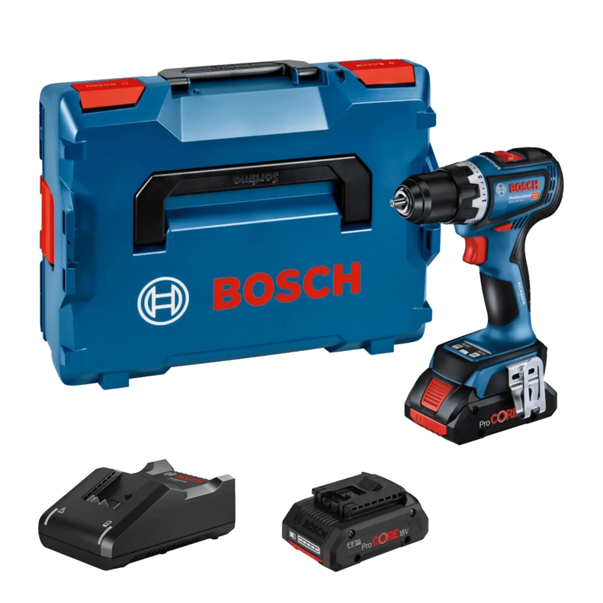 Accu Schroef- en Boormachine GSR 18V-90 C (18V - 2 X 4 Ah Li-ion)