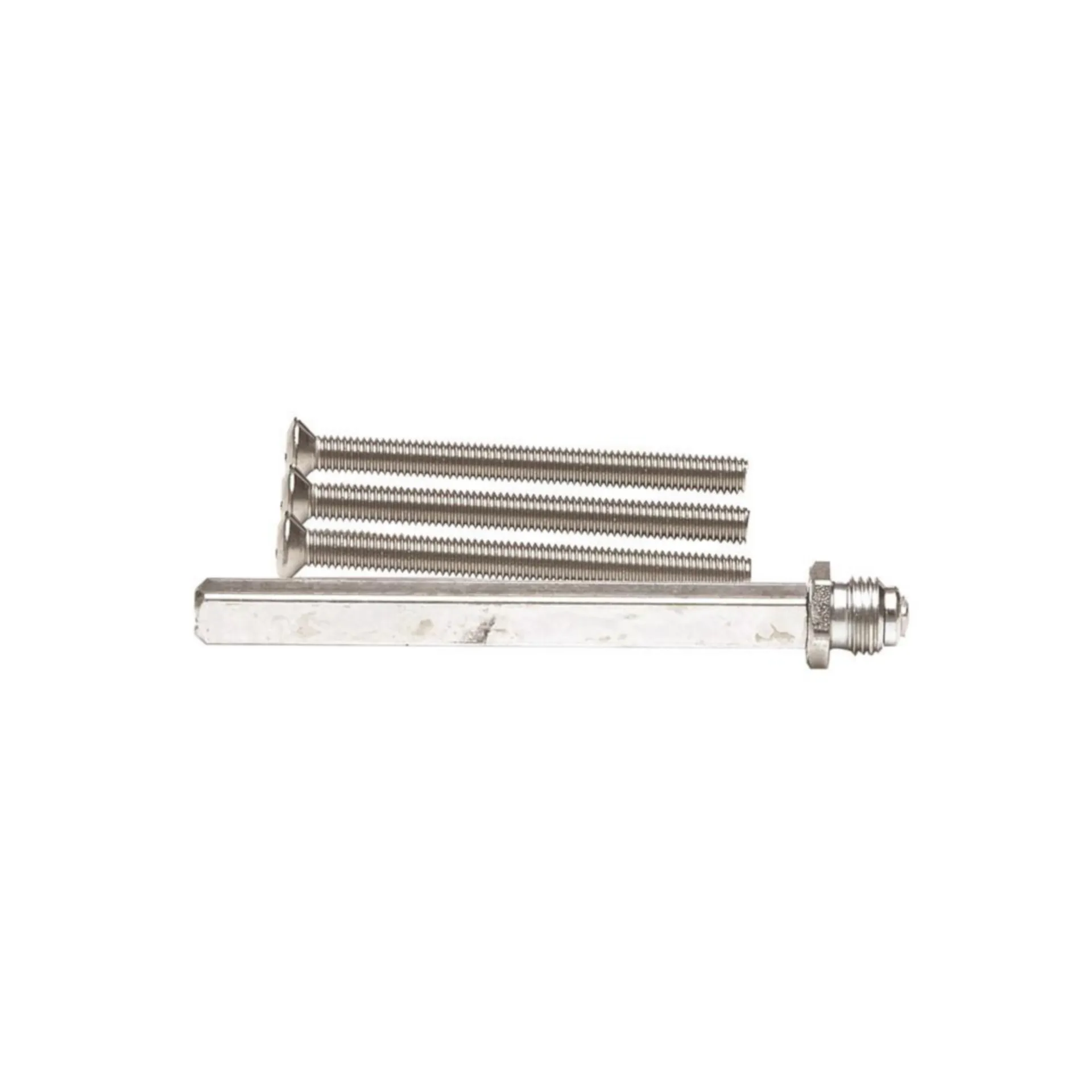 AXA bevestigingsset greep/kruk (DD63-70mm, 3x bout M6x80mm roestvrijstaal, 1x stift 8x90mm)