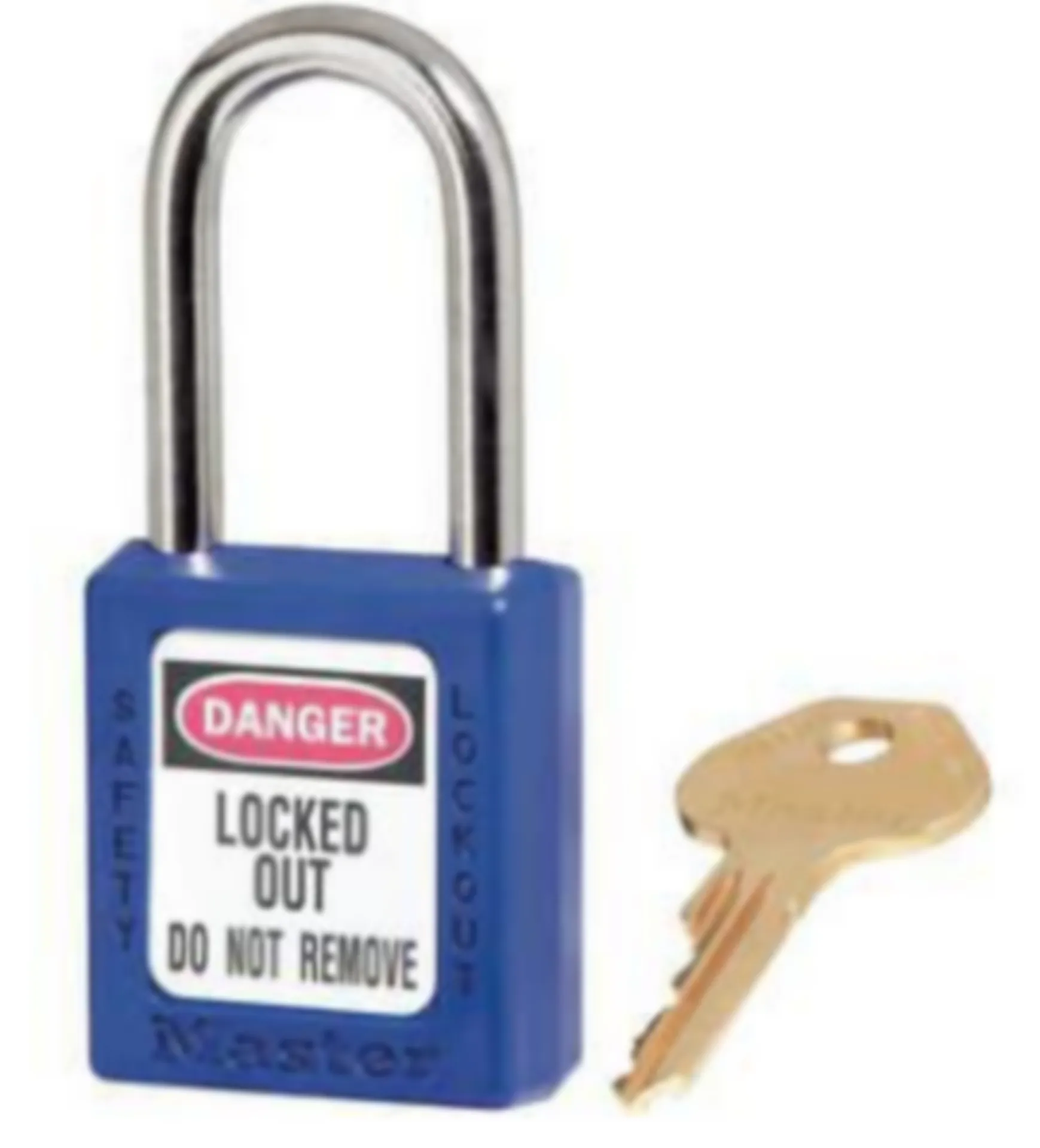 CADENAS ZENEX MASTERLOCK 38MM CLÉ DIFFÉRENTE BLEU
