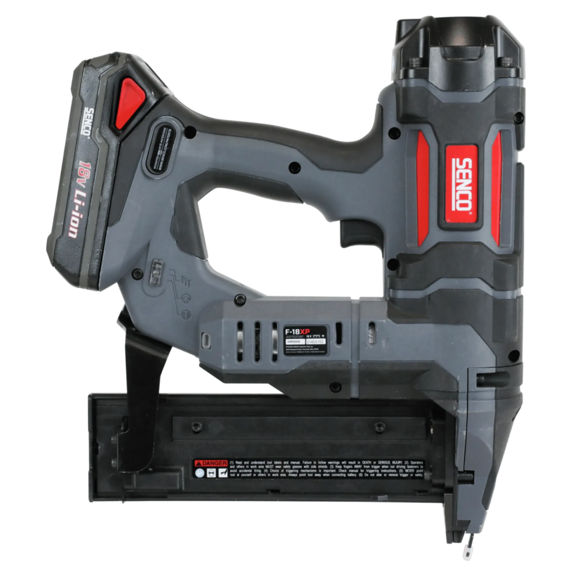 Accunagelapparaat fusion F-18XP (18V - 1X1.5 Ah Li-ion - minibrads F18)