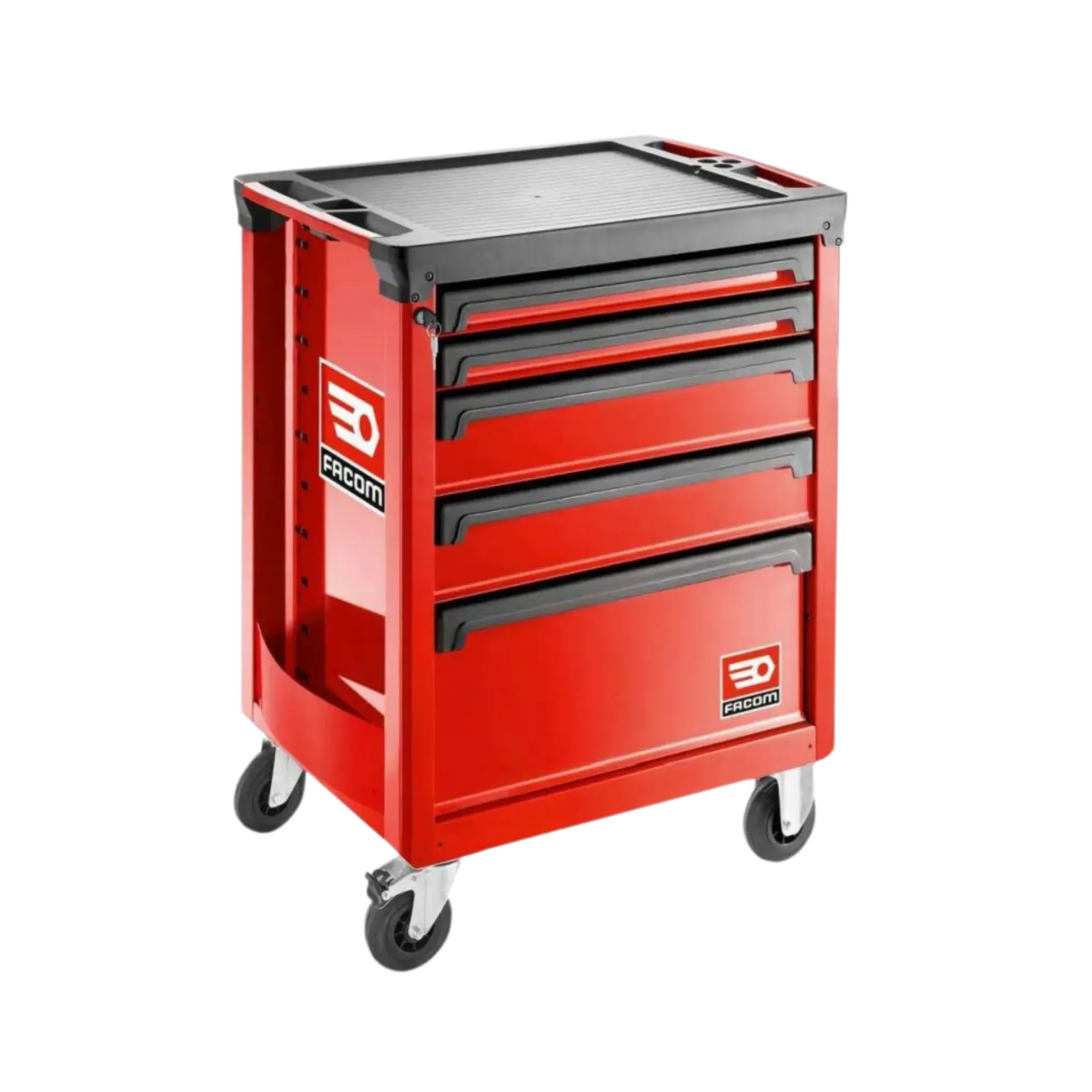 Servante à outils "ROLL" 5 tiroirs m3 rouge - ROLL.5M3APB Servante à outils "ROLL" 5 tiroirs m3 rouge - ROLL.5M3APB