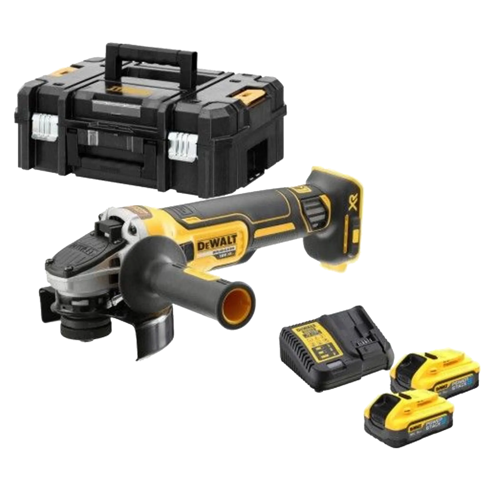 Meuleuse d'angle sans fil DCG405H2T (18V - 2x 5.0 Ah Powerstack)