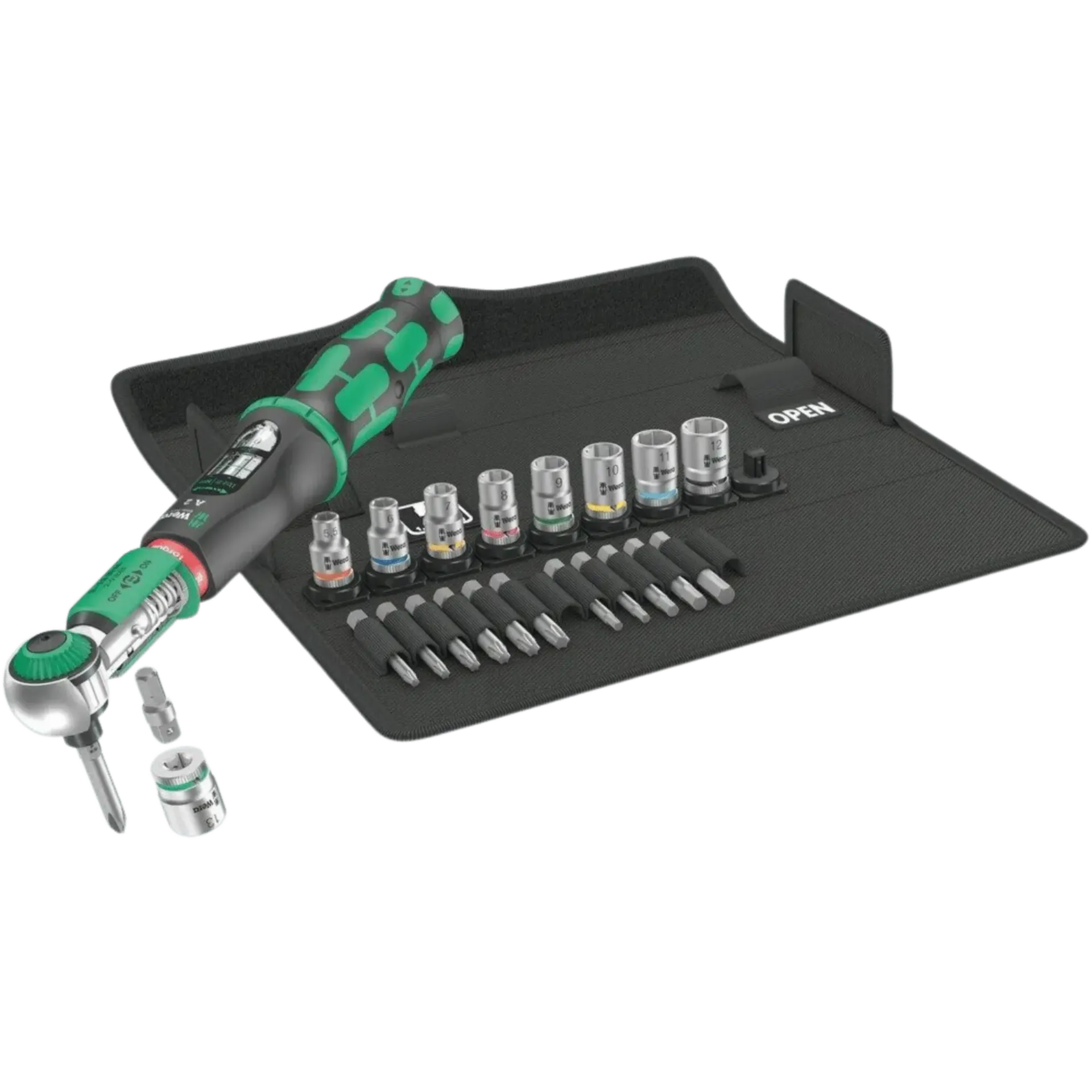 Momentsleutelset Safe-Torque A 2, 1/4" Zeskant, 2-12 Nm