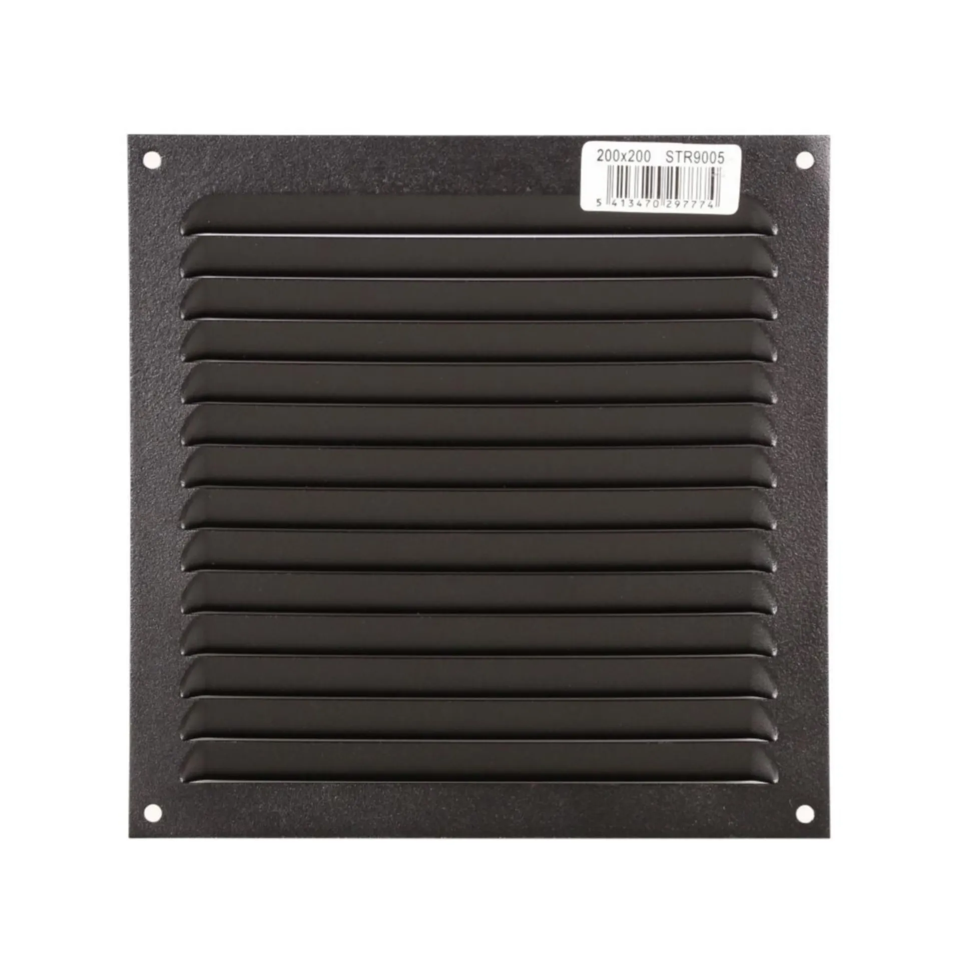 GRILLE AERATION 436  200X200  (BXH) STR 9005