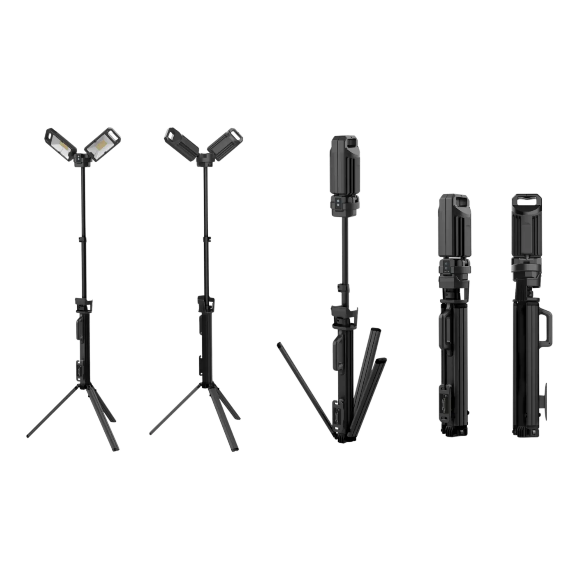 Lampe de chantier rechargeable & dimmable (60w) - 5000 Lumens