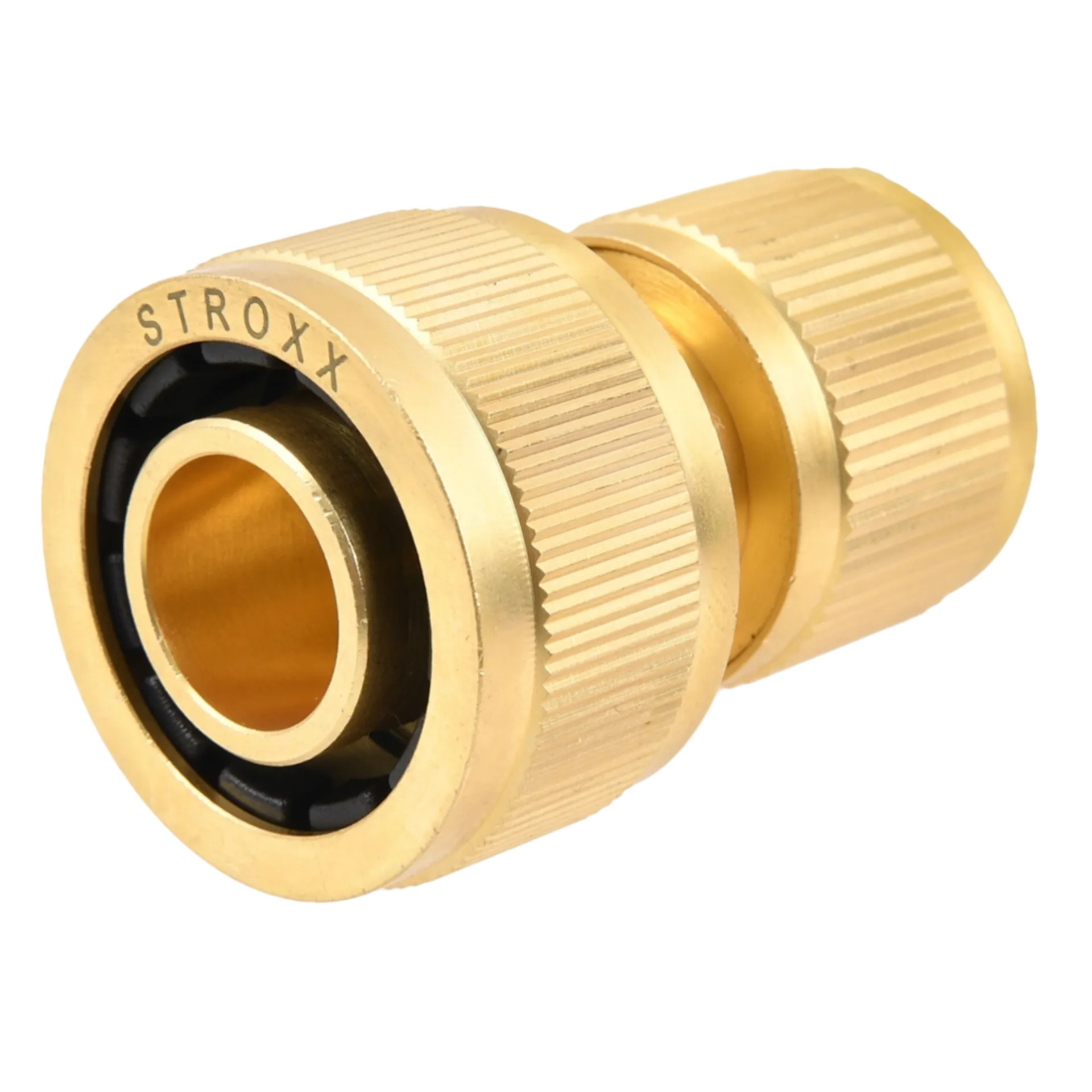 Raccord de tuyau en laiton 3/4 avec arrêt d'eau Raccord de tuyau en laiton 3/4 avec arrêt d'eau