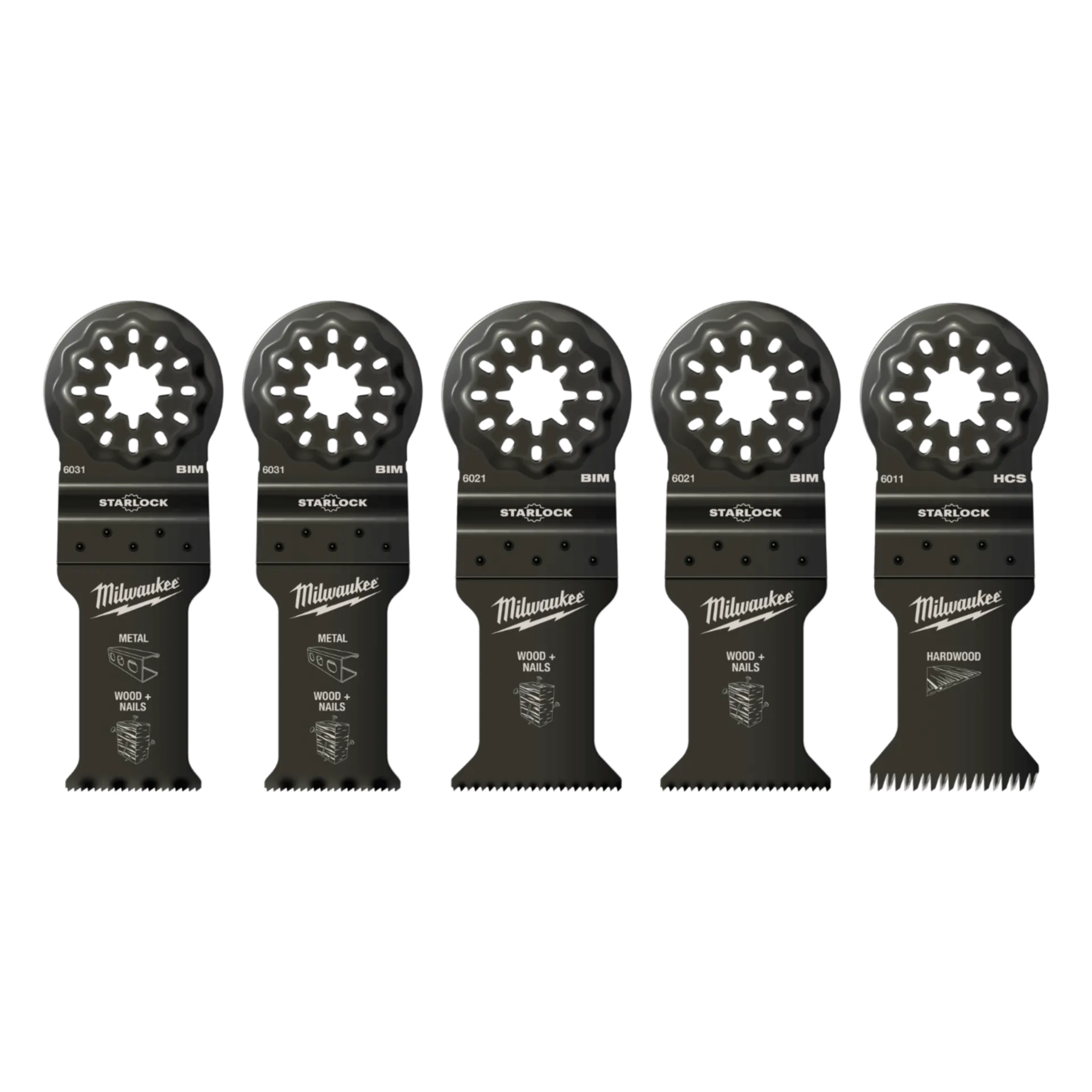 Set de lames OMT SL bois & métal (5 pièces)