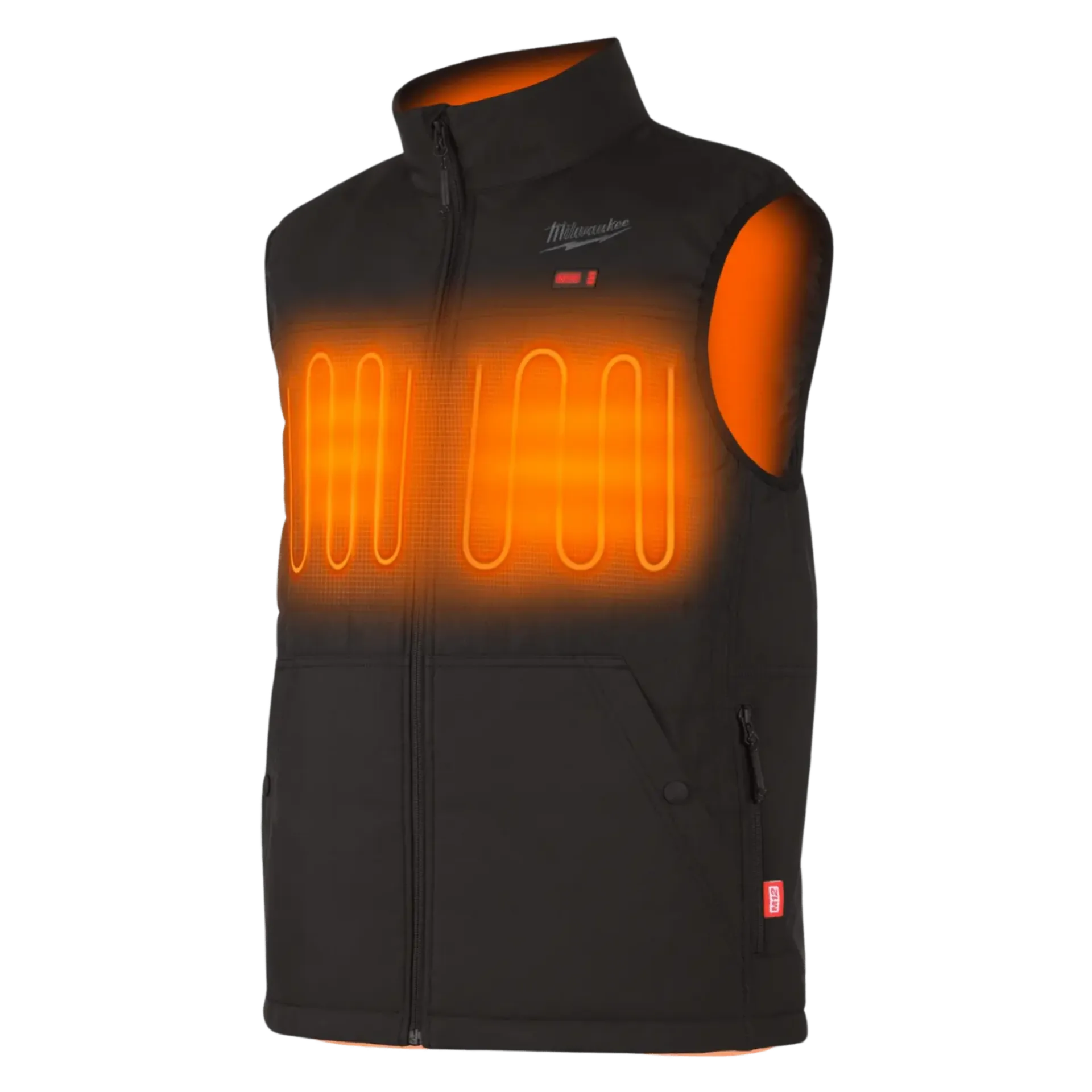 Gilet chauffant noir M12 HPVBL2-0 (M)