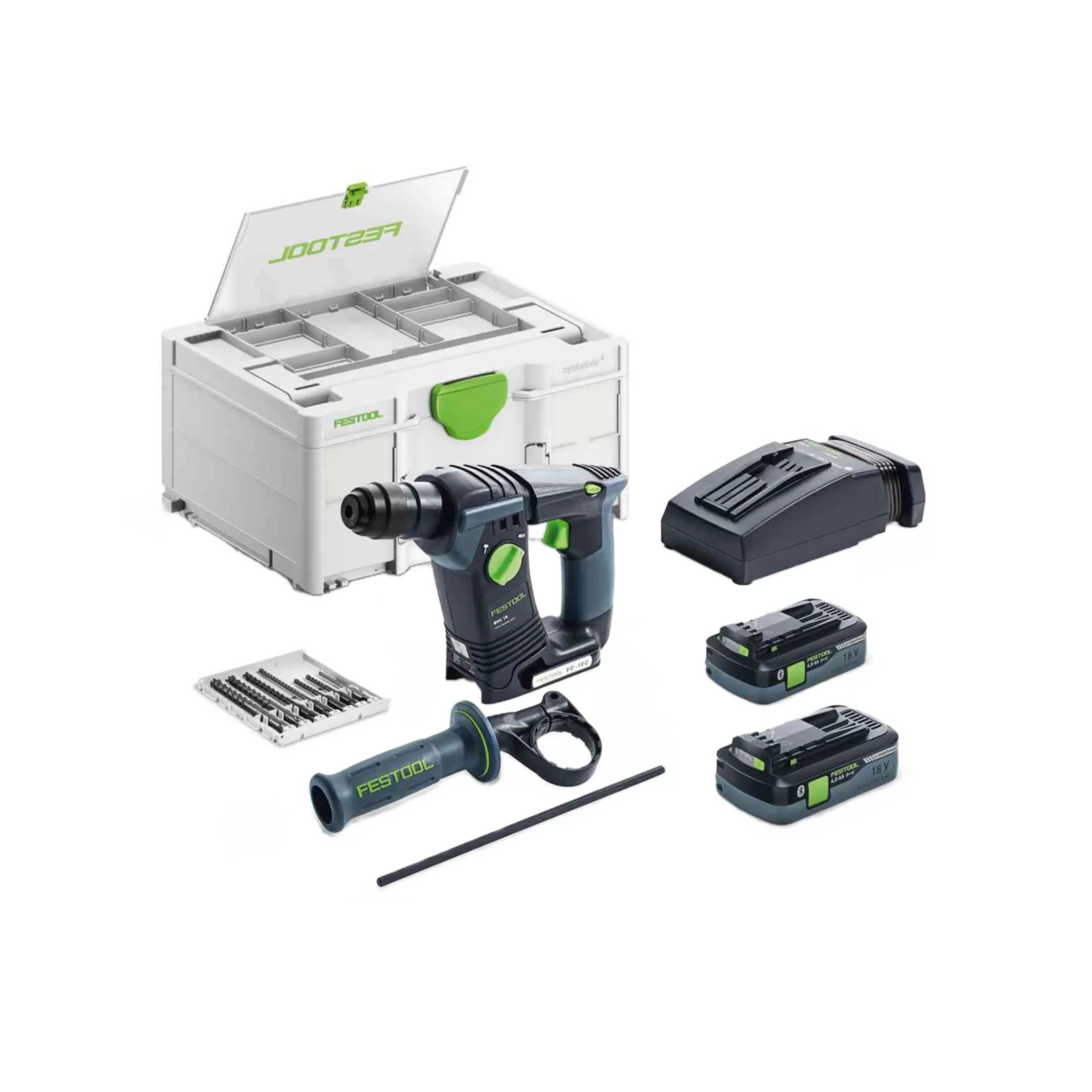 Accu Boorhamer BHC 18 HPC 4.0 I-Plus (18V - 2 x 4 Ah Li-Ion) Accu Boorhamer BHC 18 HPC 4.0 I-Plus (18V - 2 x 4 Ah Li-Ion)