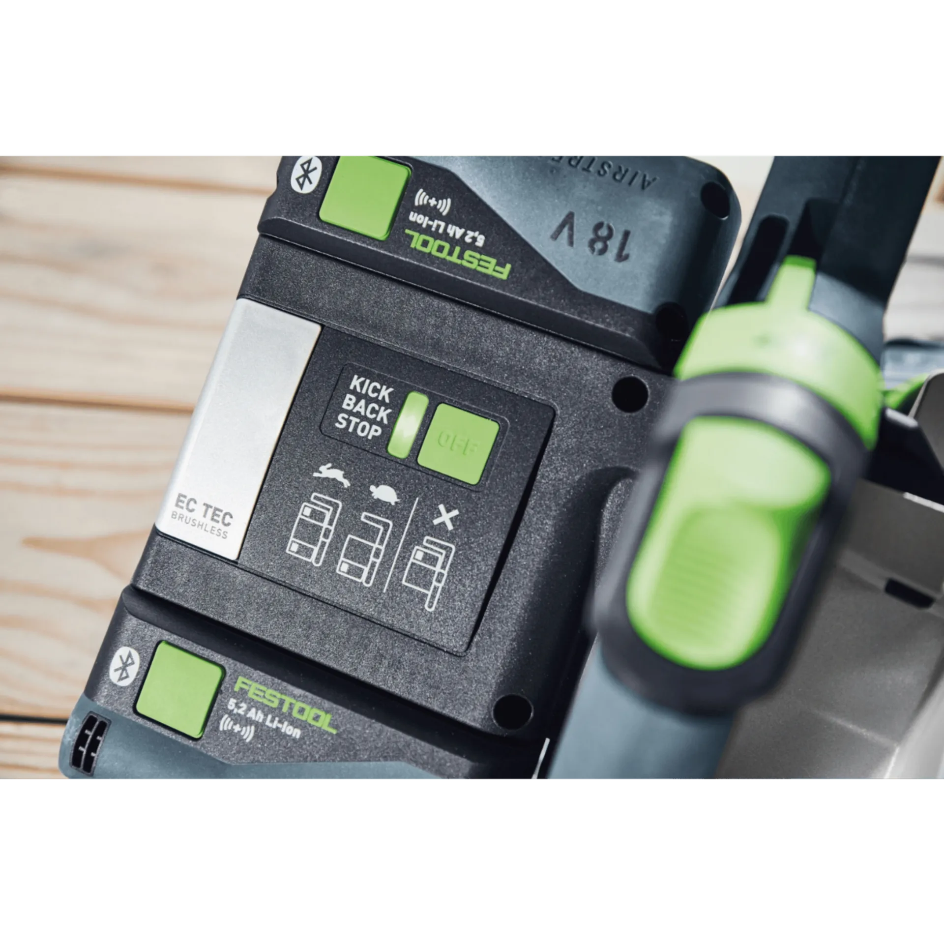 Accu invalcirkelzaag TSC 55 5,0 Kebi-Plus/XL (18 V - 2 X 5.2 Ah Li-ion)
