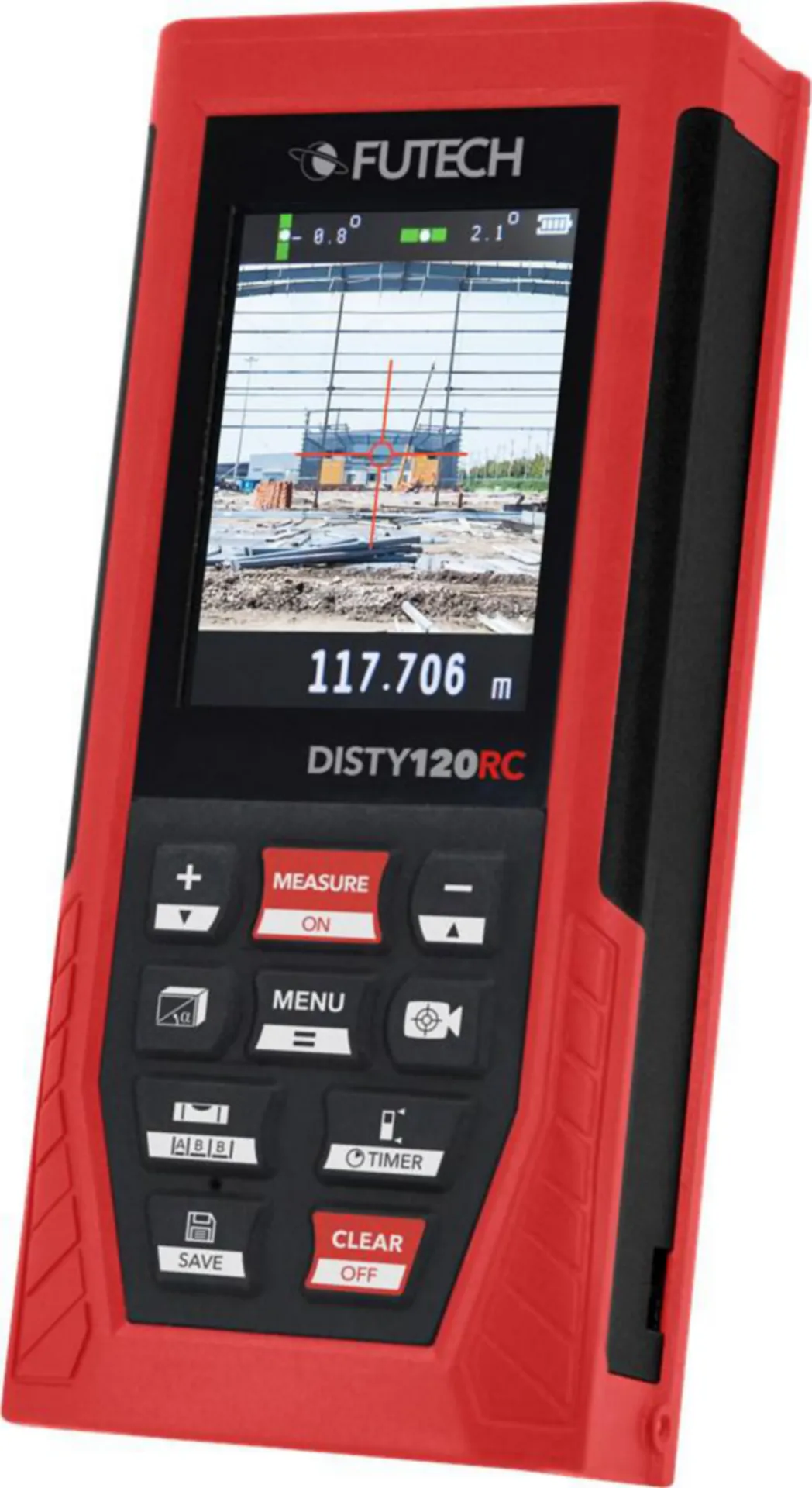 AFSTANDSMETER FUTECH DISTY 120 RED WITH CAMERA 250.120RC
