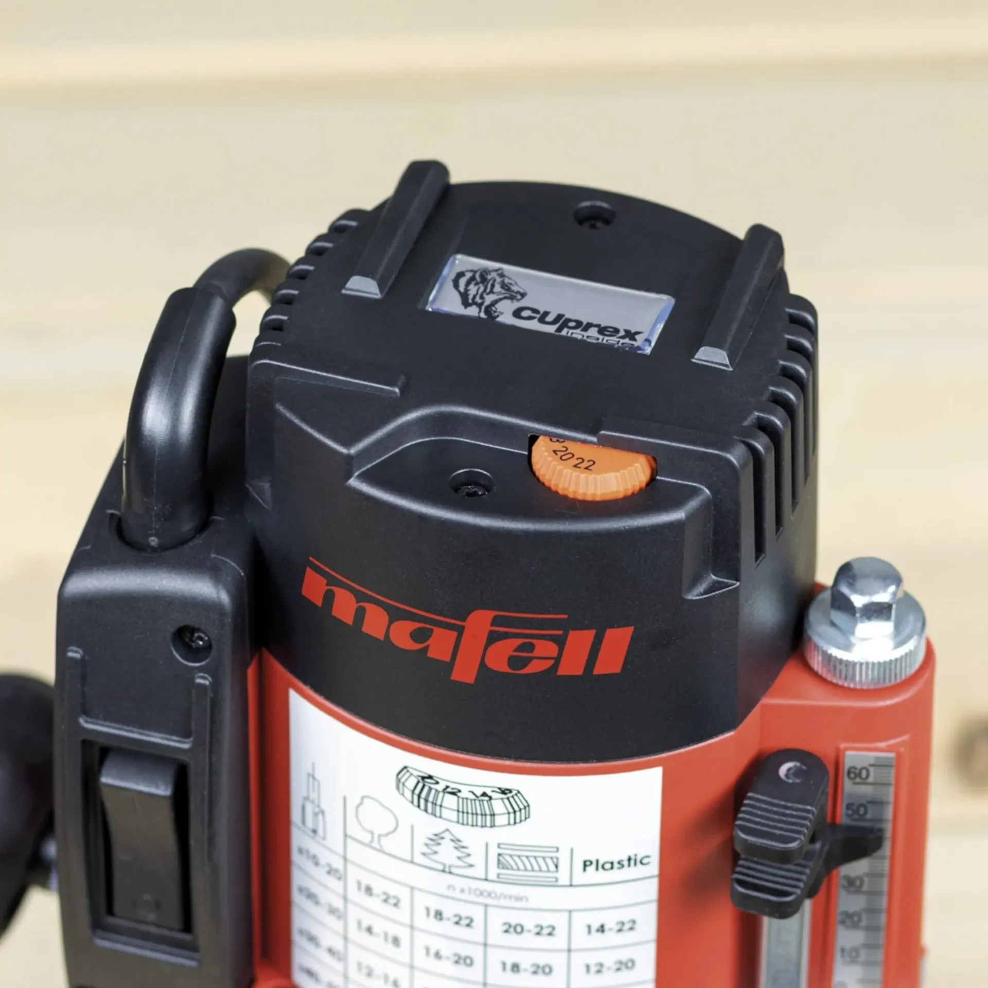 Défonceuse LO 65 EC Maximax (incl. rail de guidage)