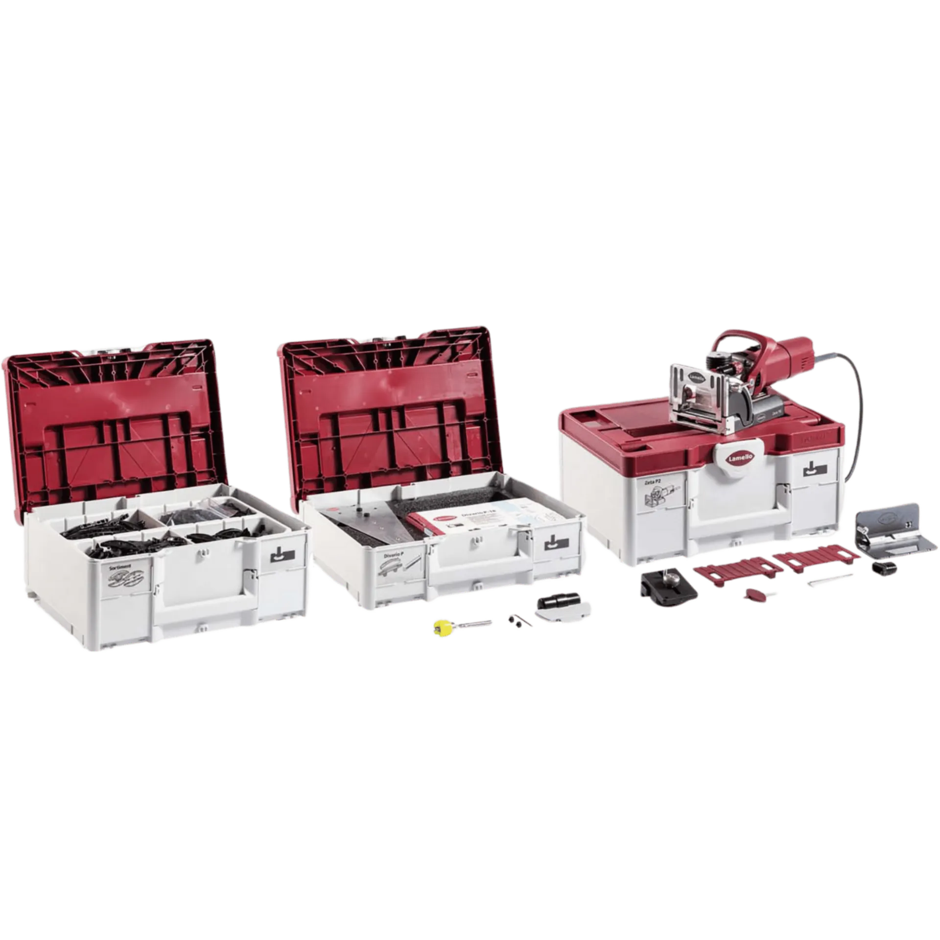 Zeta P2 set (1050W - met diamantfrees) in Systainer - 101403DESET